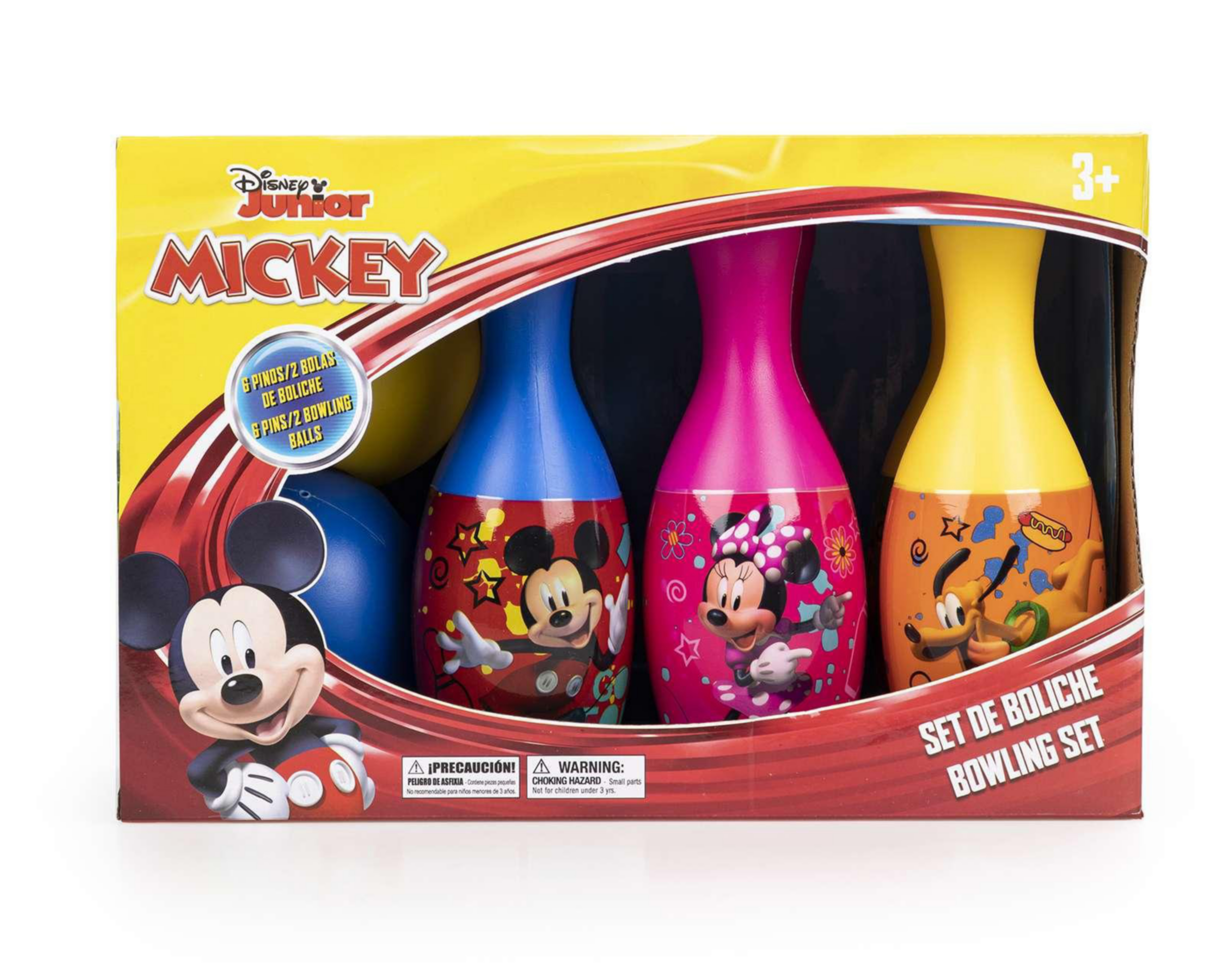 Foto 2 pulgar | Boliche Disney Mickey Mouse