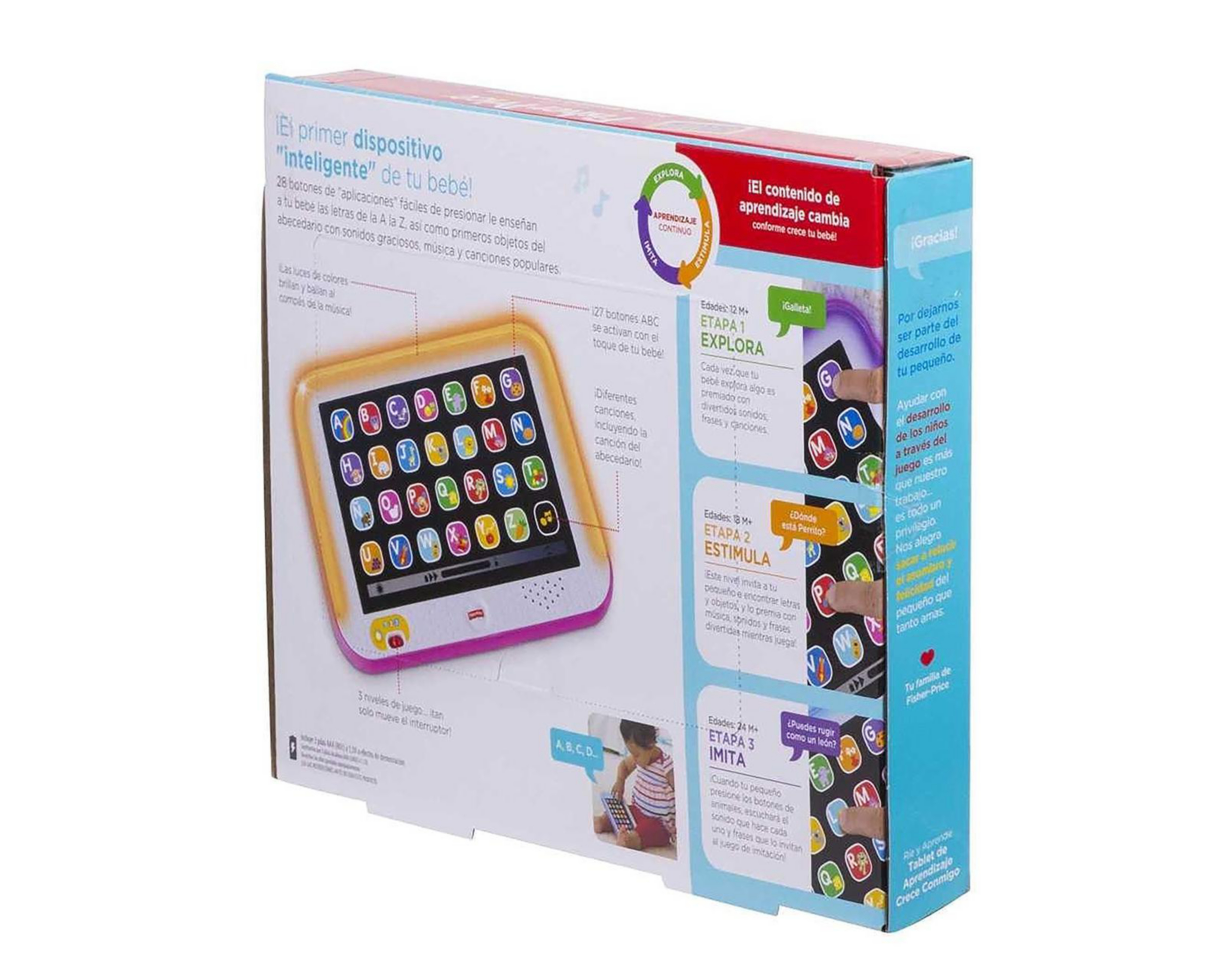 Foto 8 | Tablet de Aprendizaje Crece Conmigo Fisher Price