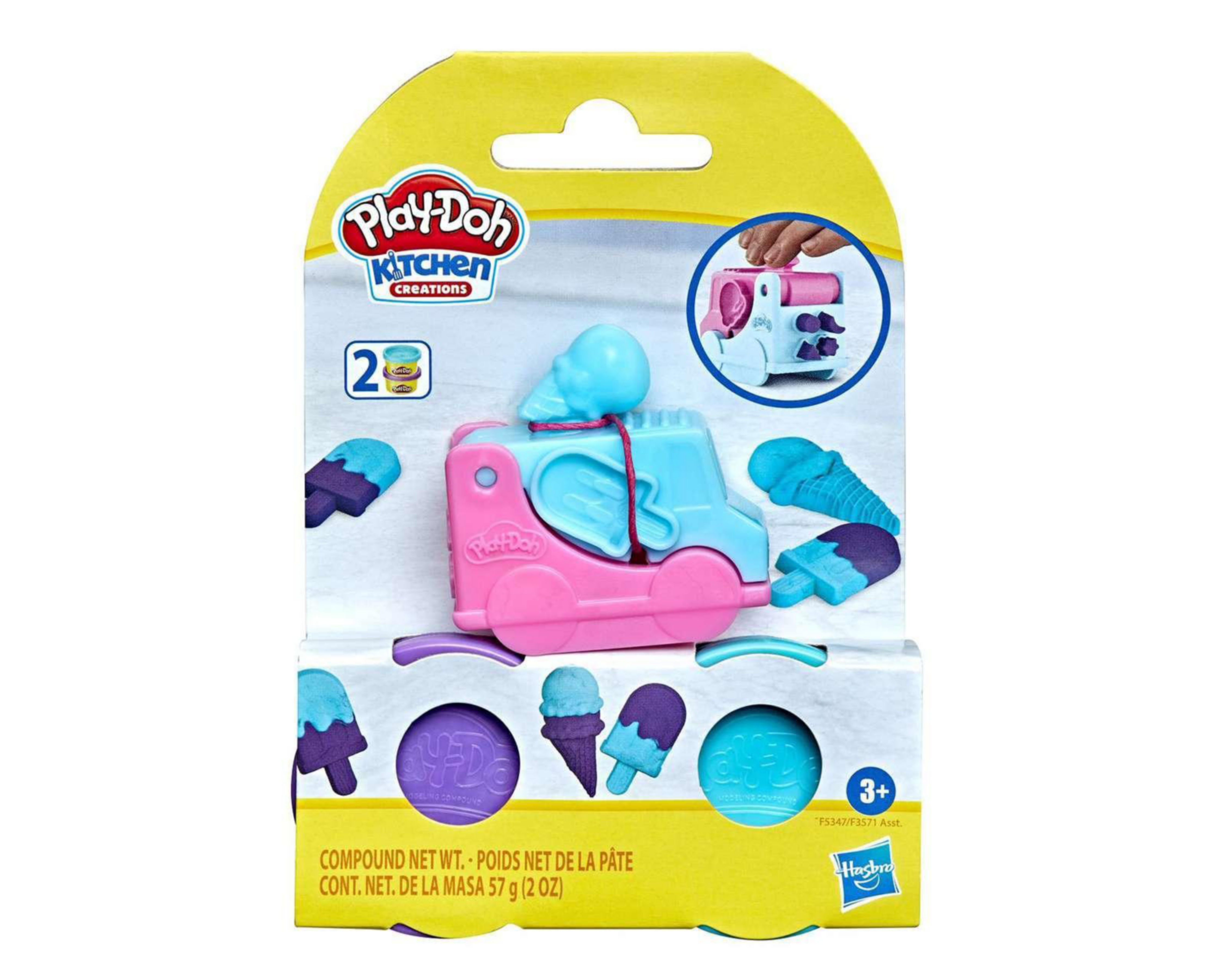 Foto 4 | Minicamión de Comida Play-Doh