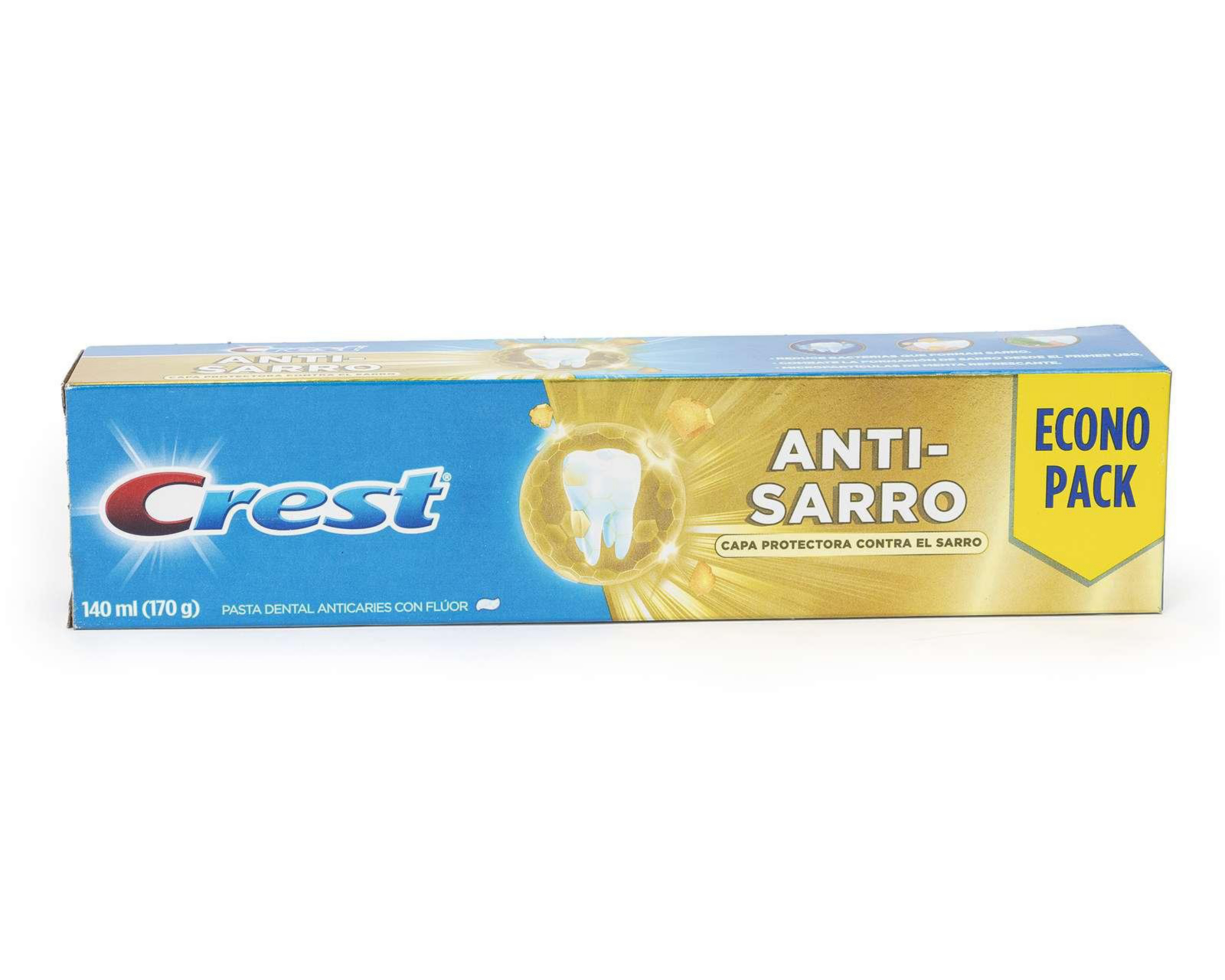 Pasta Dental Crest Antisarro 140 ml $39