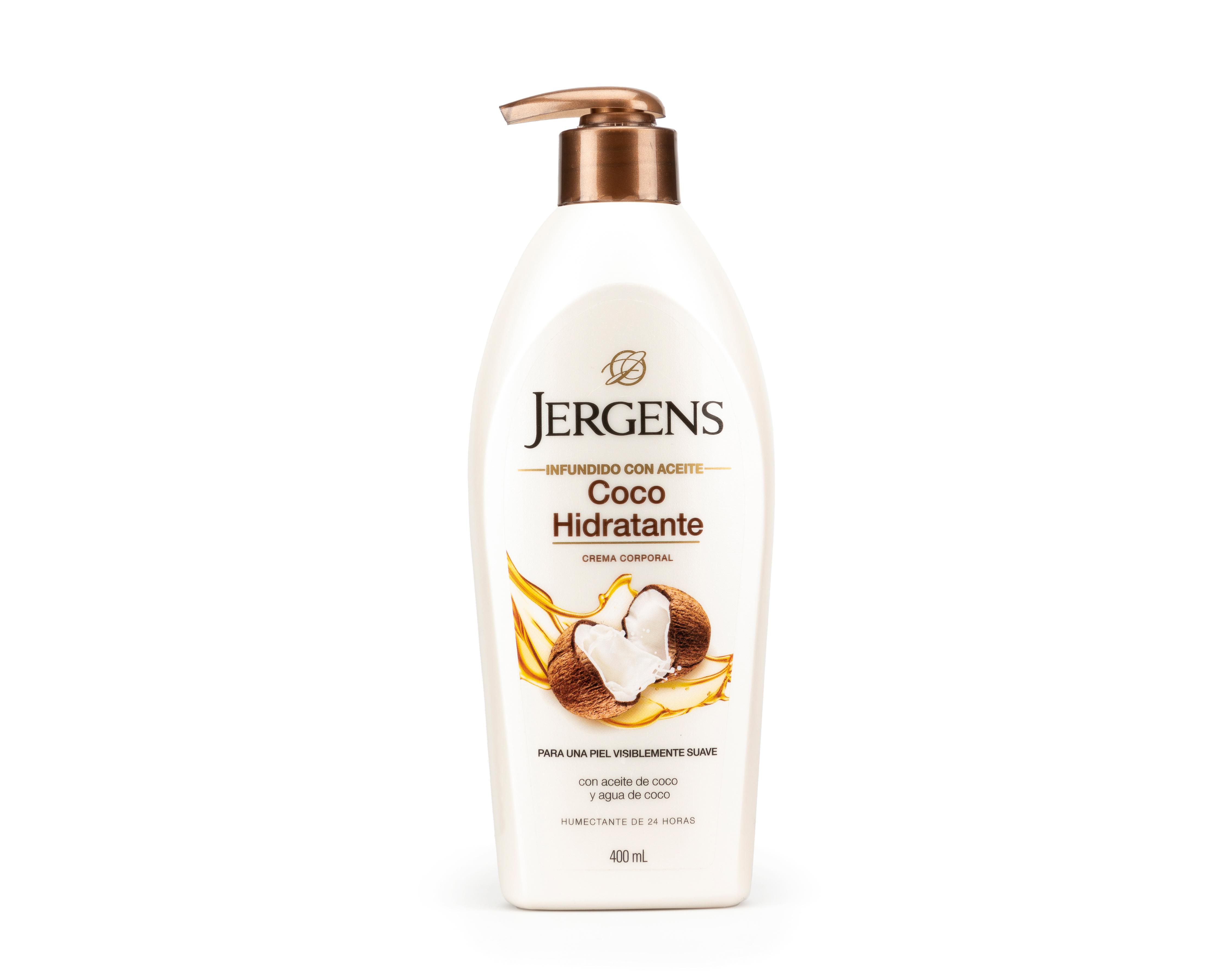 Crema Corporal Jergens de Coco 400 ml