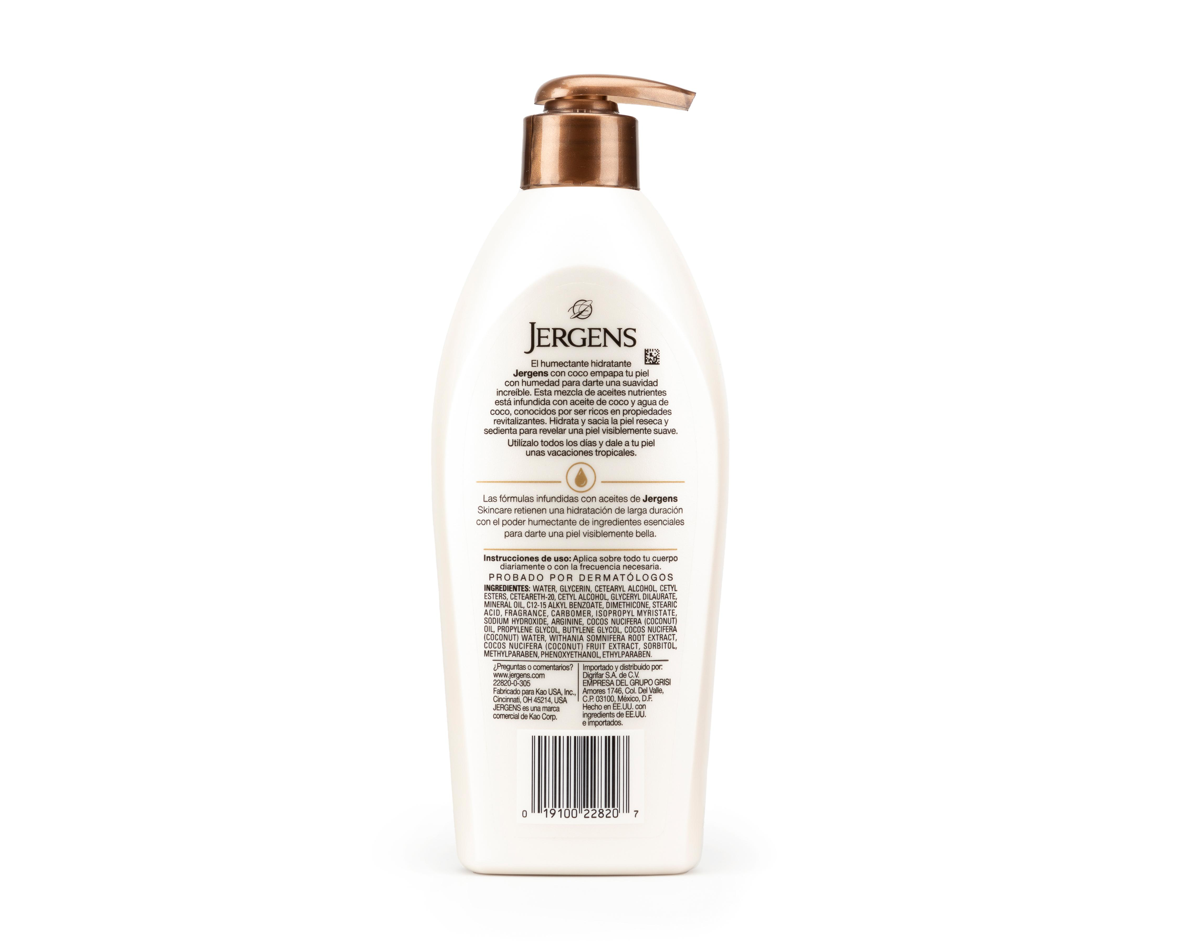 Foto 2 | Crema Corporal Jergens de Coco 400 ml