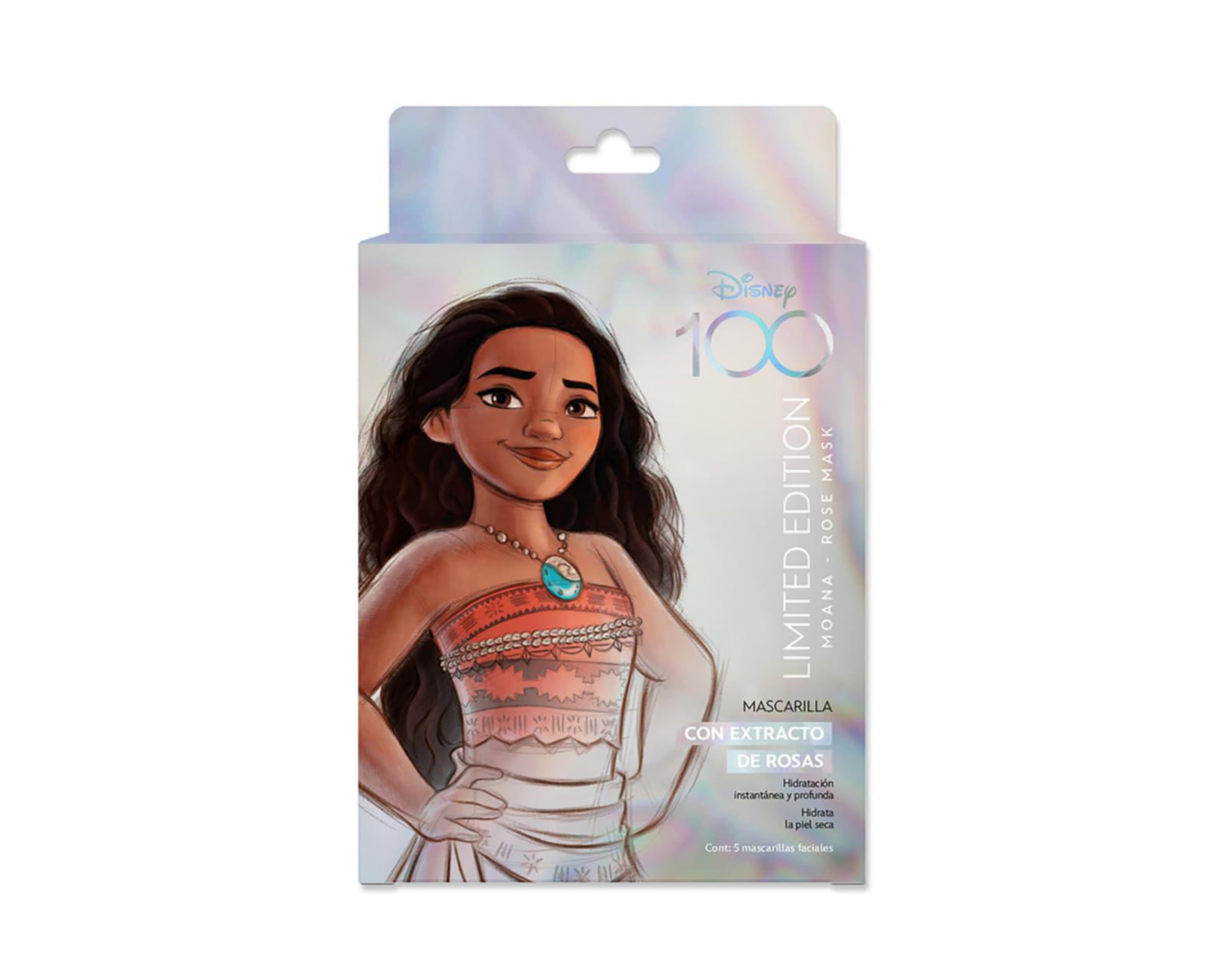 Mascarilla Facial Disney para Piel Seca con Extracto de Rosas $79