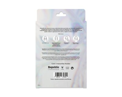 Foto 2 | Mascarilla Facial Disney para Piel Seca con Extracto de Rosas