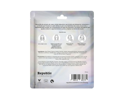 Foto 8 | Mascarilla Facial Disney para Piel Seca con Extracto de Rosas
