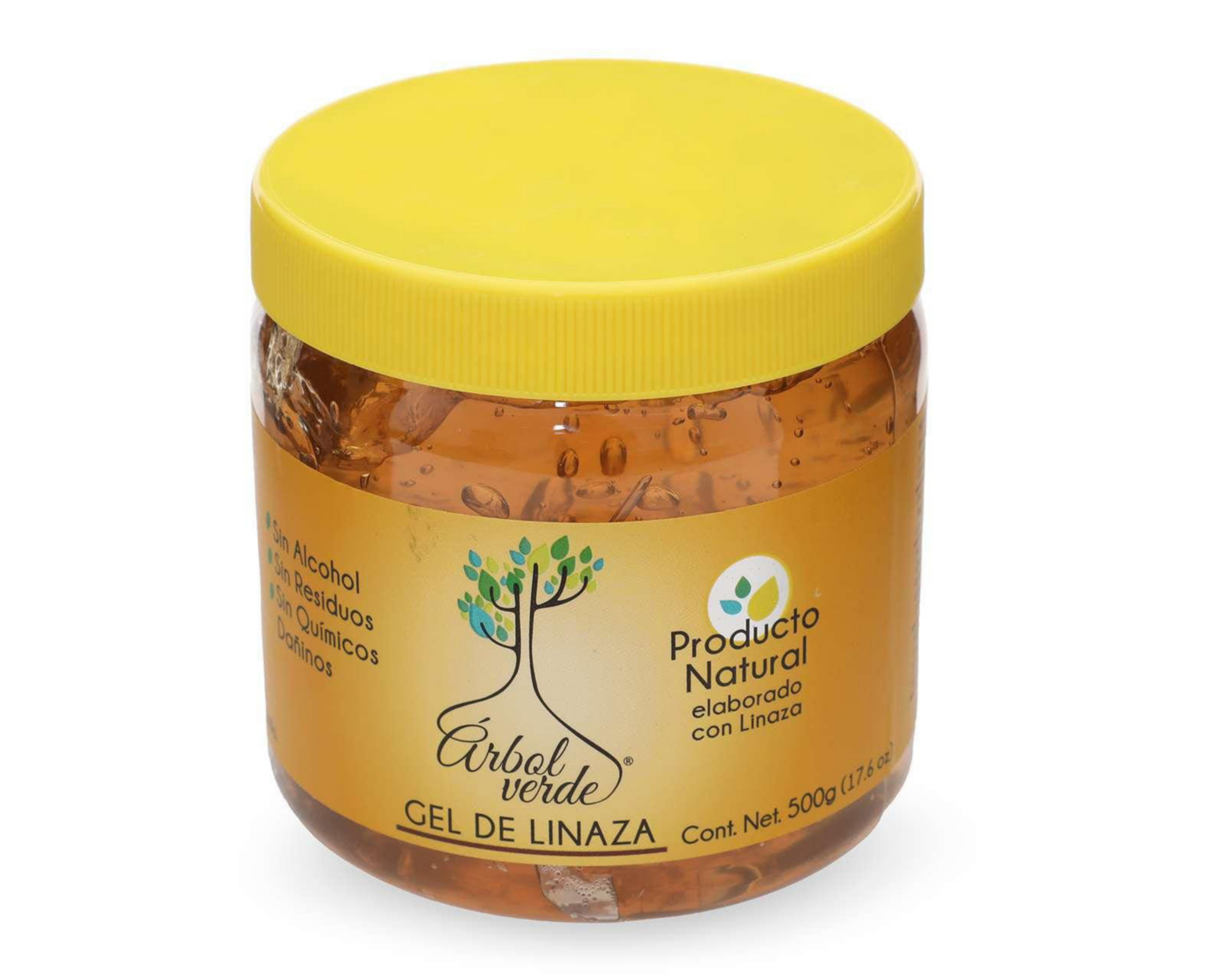 Gel para el Cabello Árbol Verde de Linaza 500 g $39