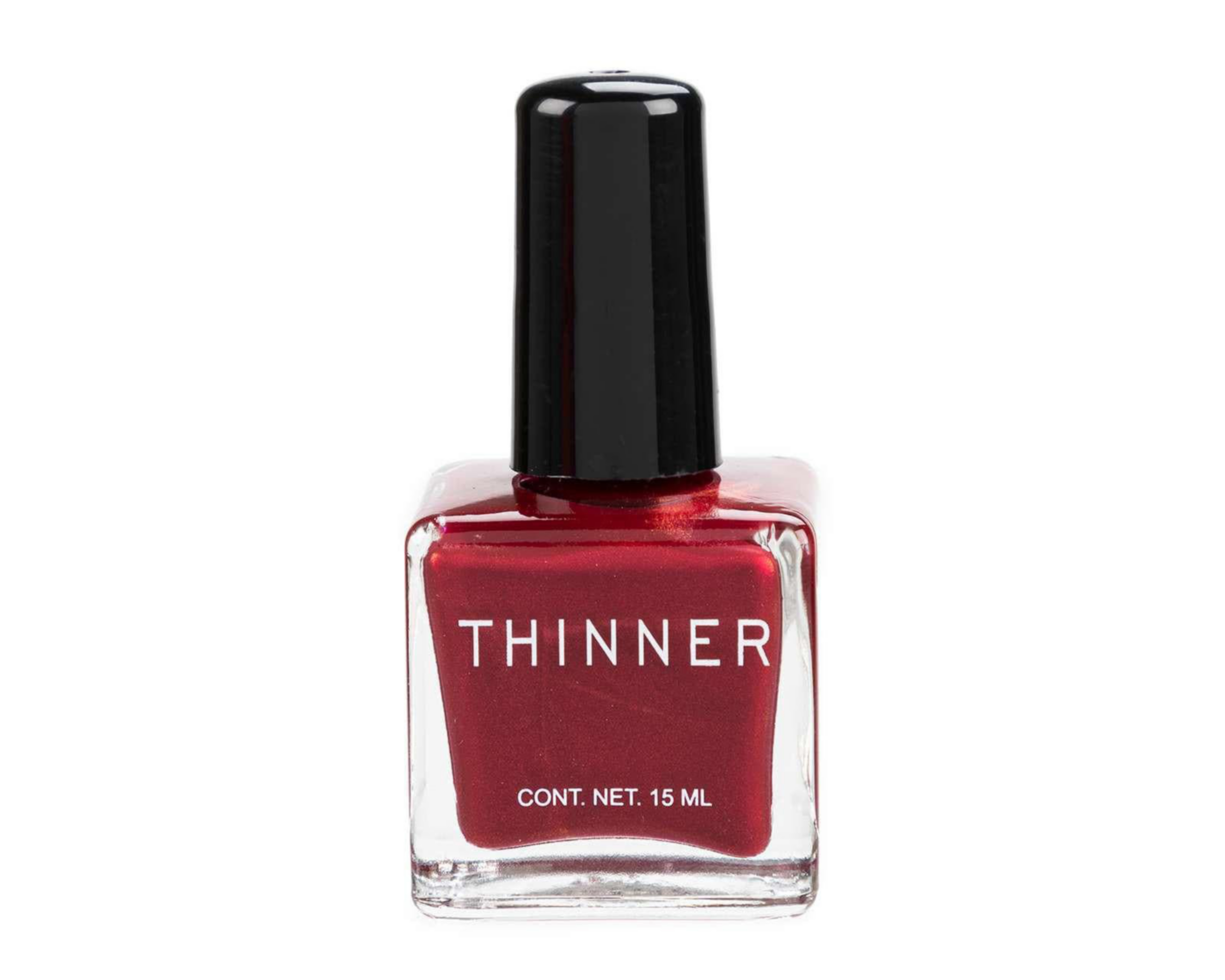 Esmalte para Uñas Thinner Rojo 15 ml