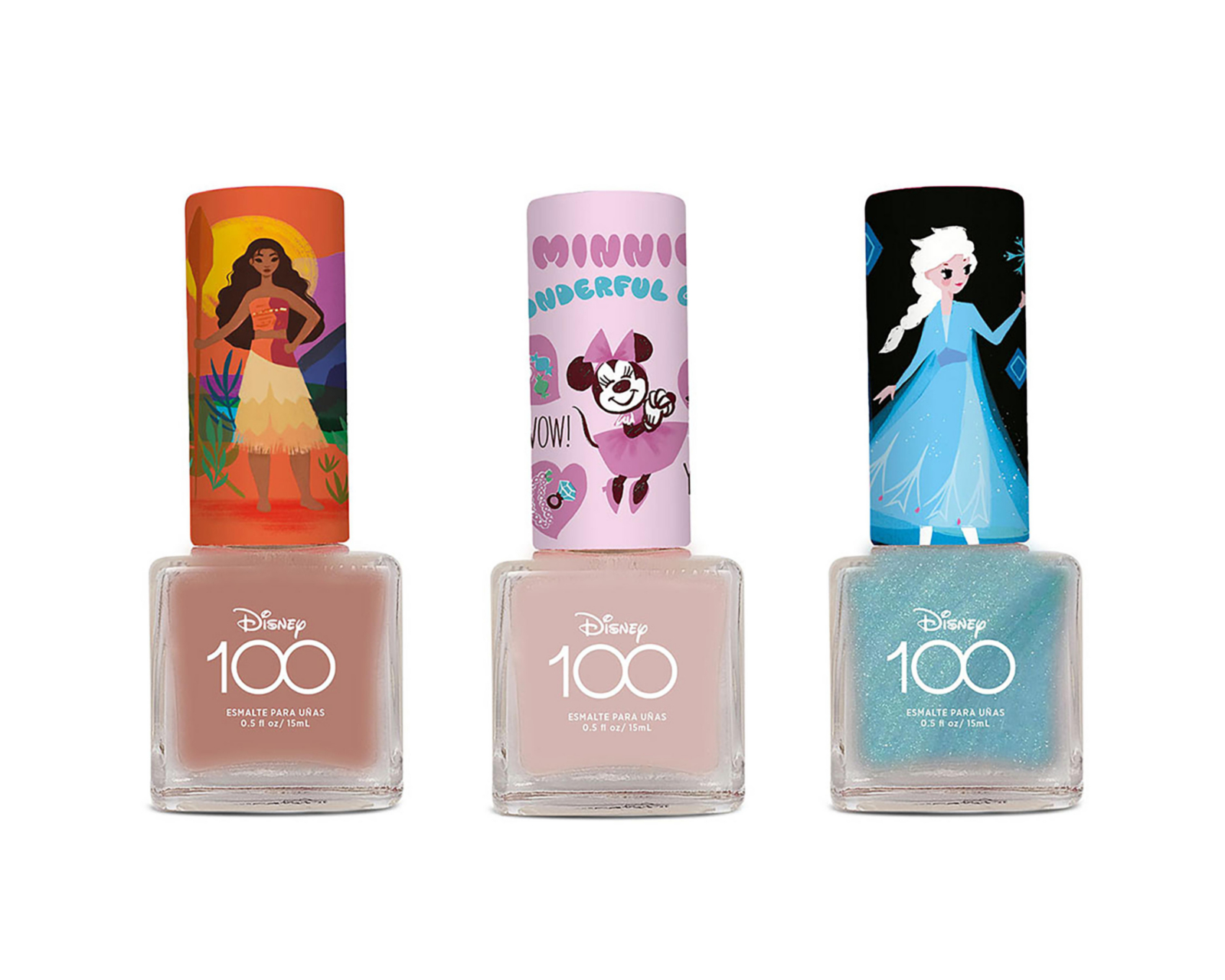 Foto 4 pulgar | Esmalte para Uñas Republic Cosmetics Disney 100 3 Piezas