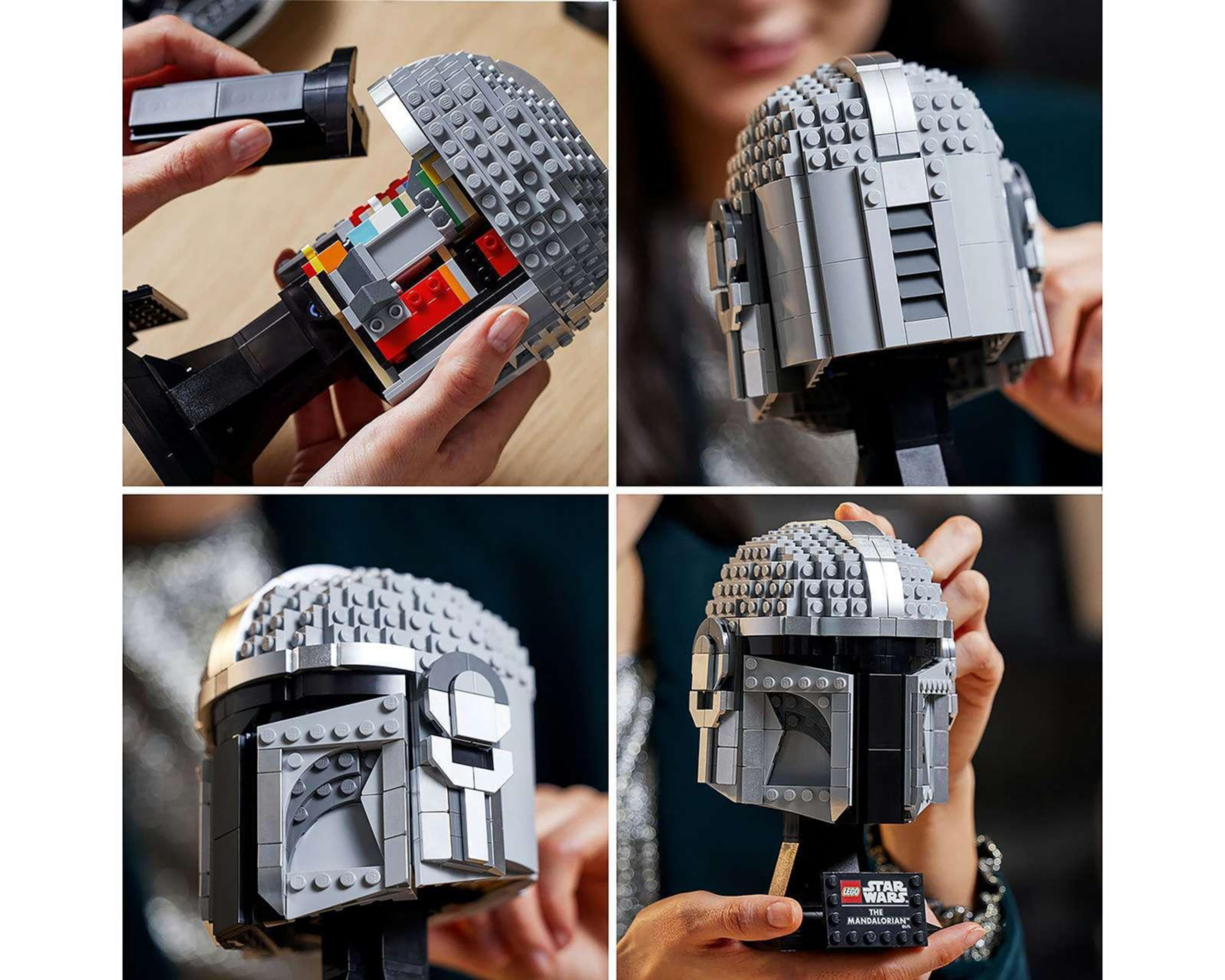 Foto 8 pulgar | LEGO Star Wars: Casco del Mandaloriano