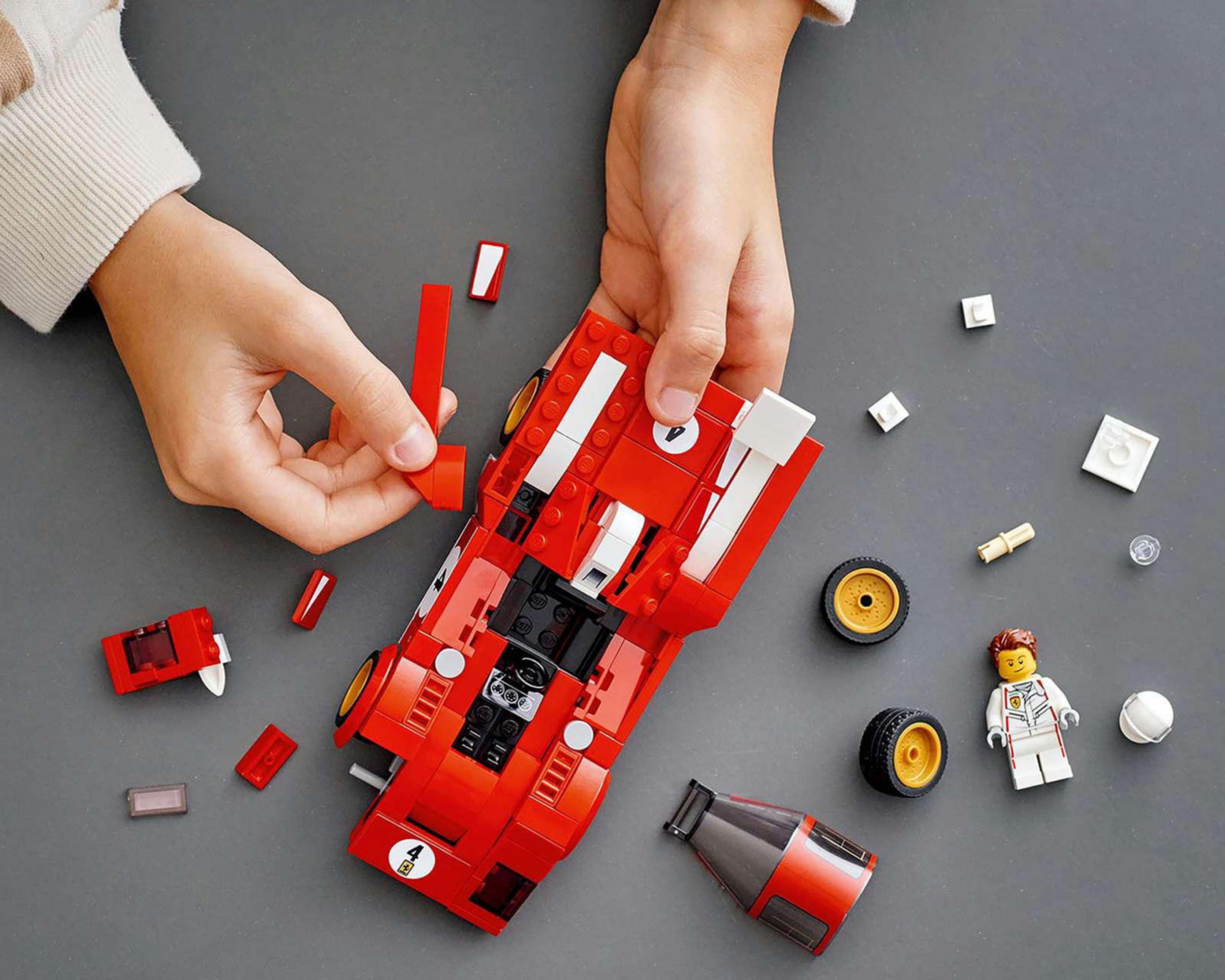 Foto 5 pulgar | LEGO Speed Champions Ferrari 512 M