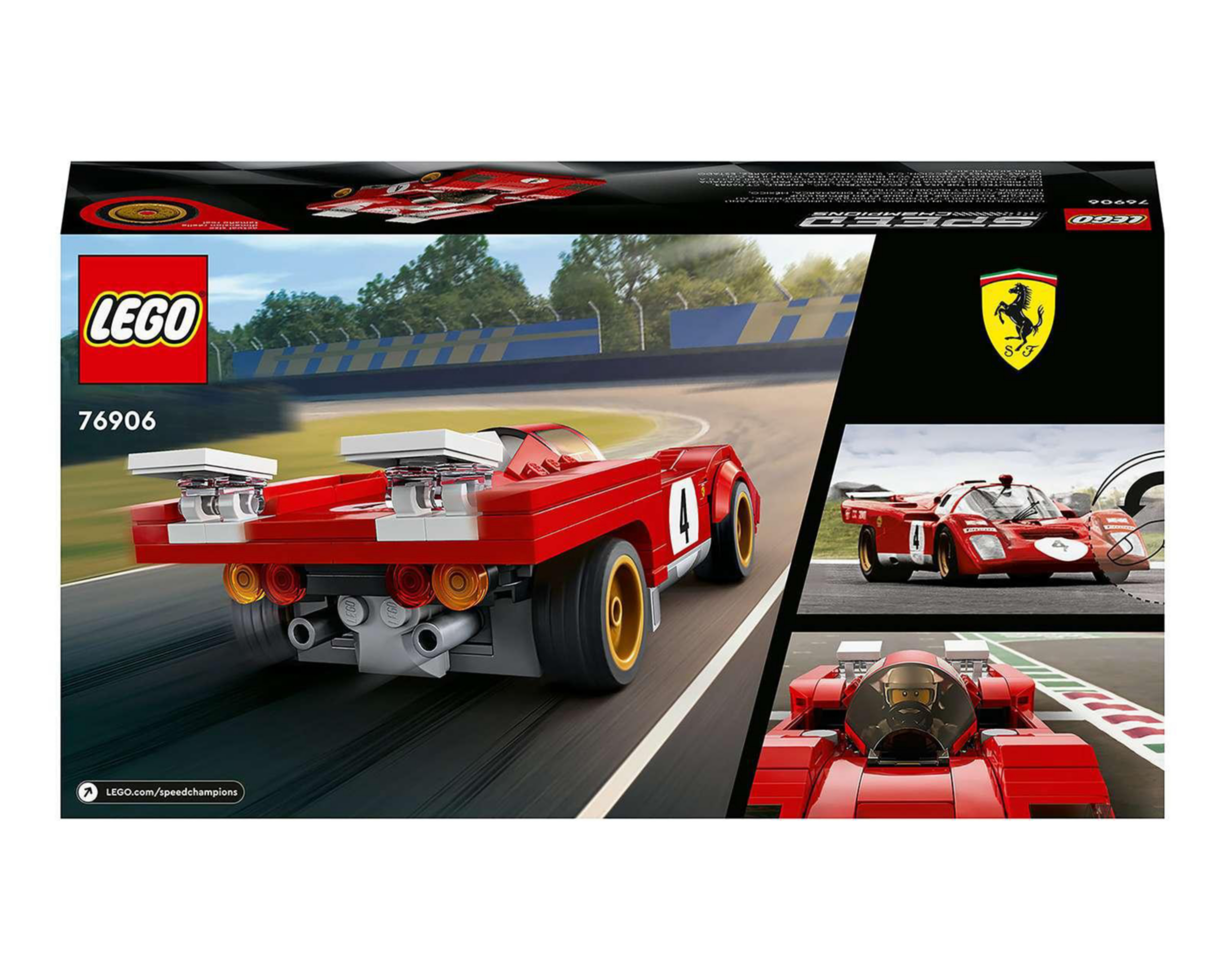 Foto 9 pulgar | LEGO Speed Champions Ferrari 512 M