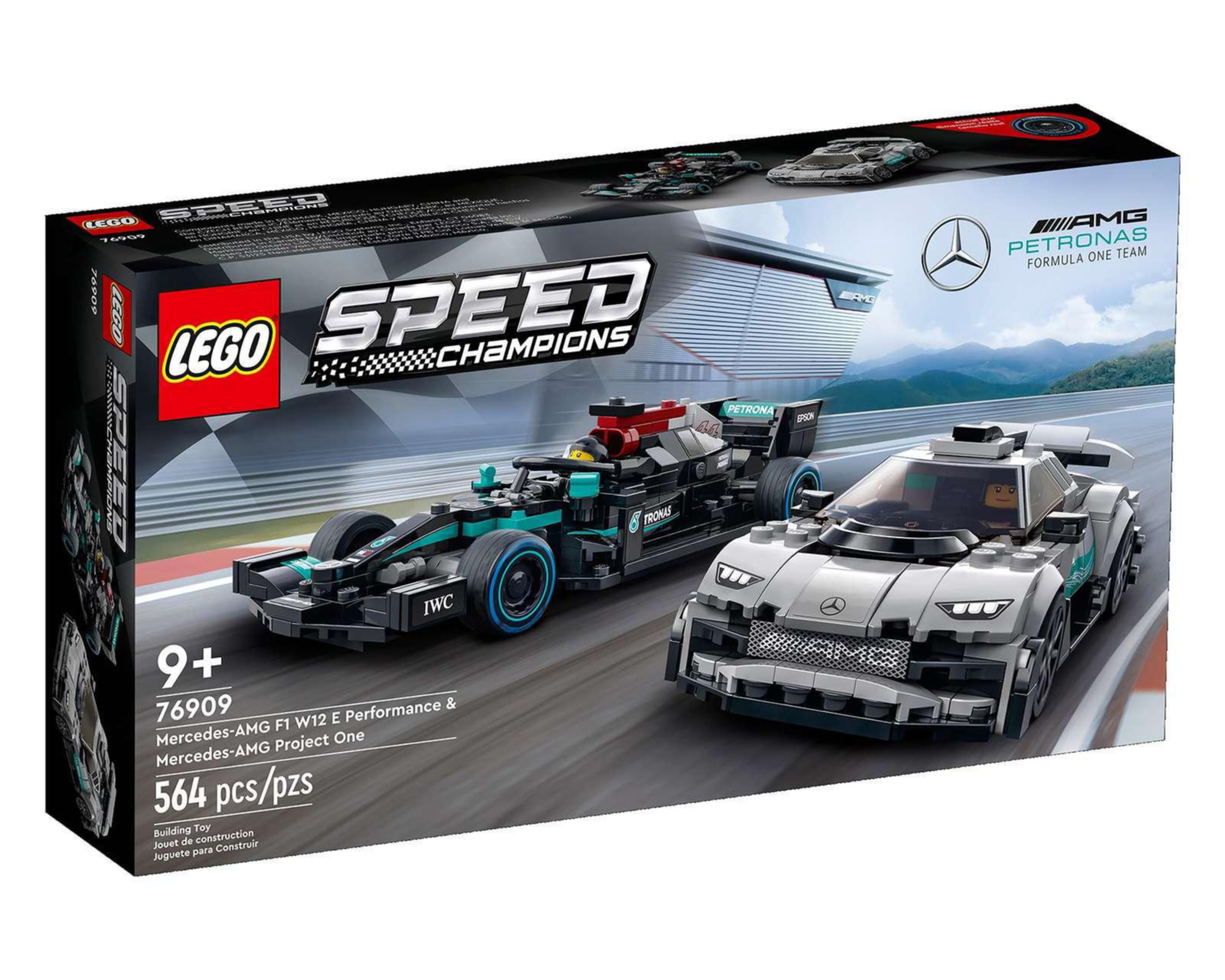 Foto 2 pulgar | LEGO Speed Champions: Mercedes-AMG F1 W12 E Performance y Mercedes-AMG Project One