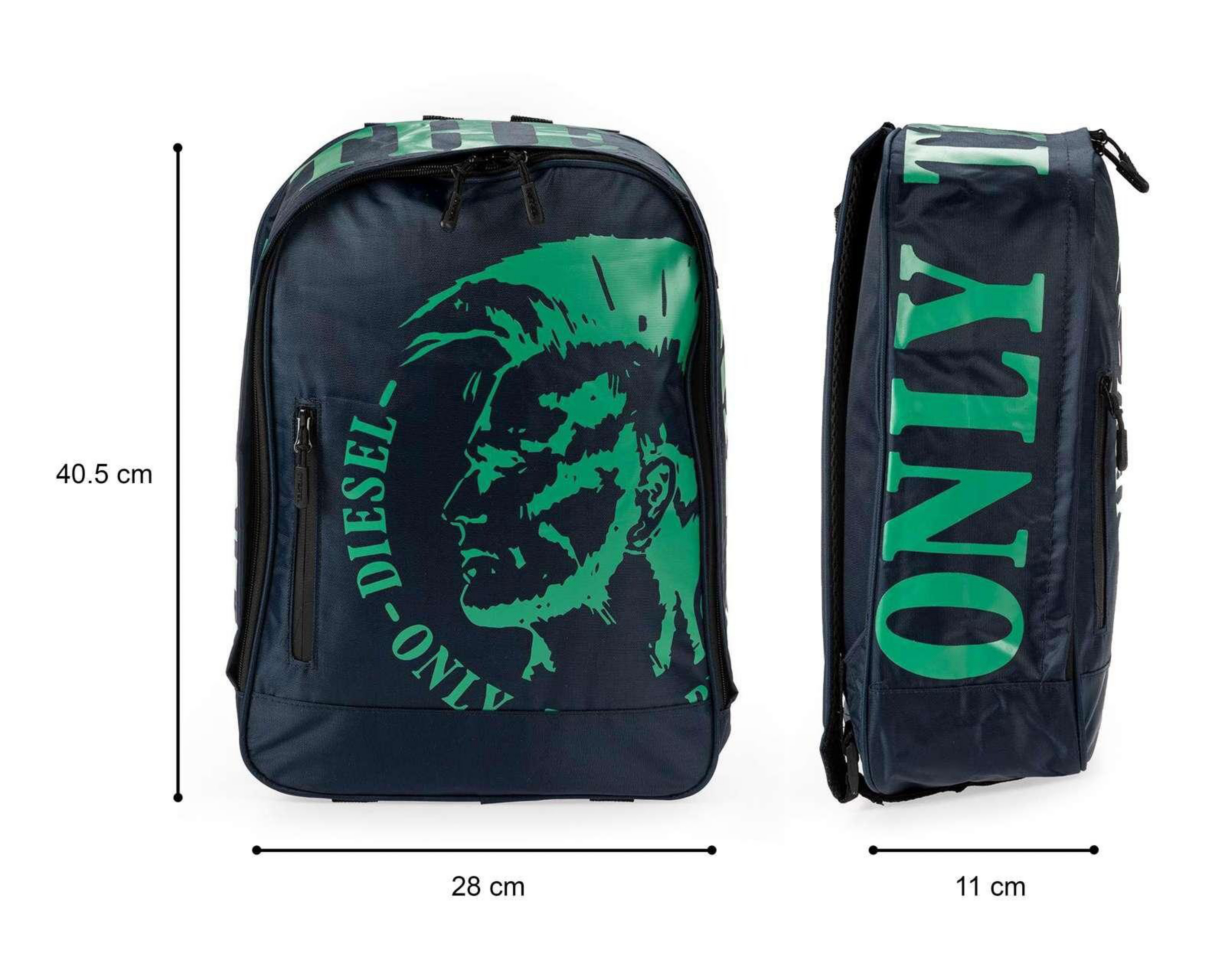 Foto 6 pulgar | Mochila Diesel Azul