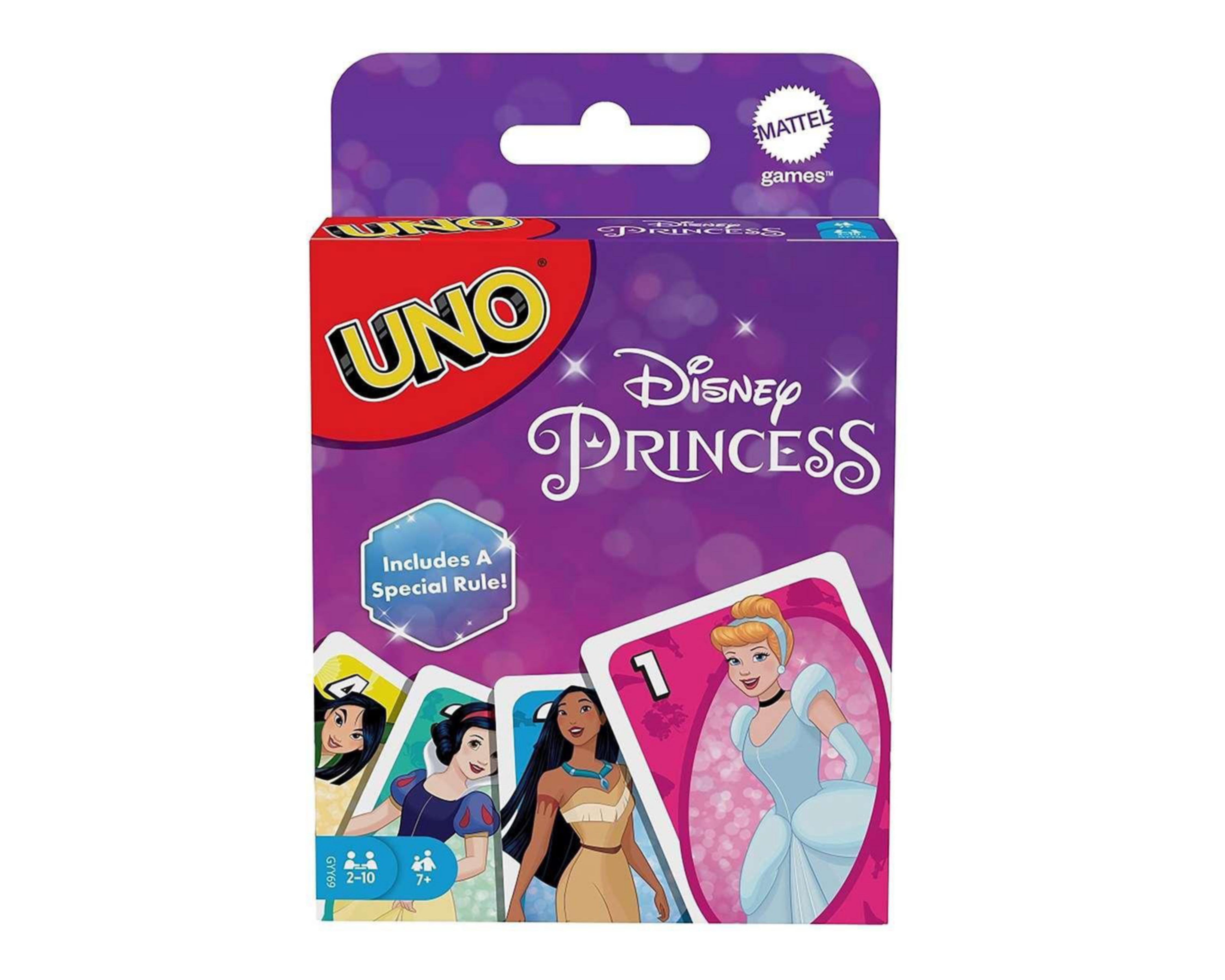 Foto 2 pulgar | Juego de Mesa UNO Disney Princesas