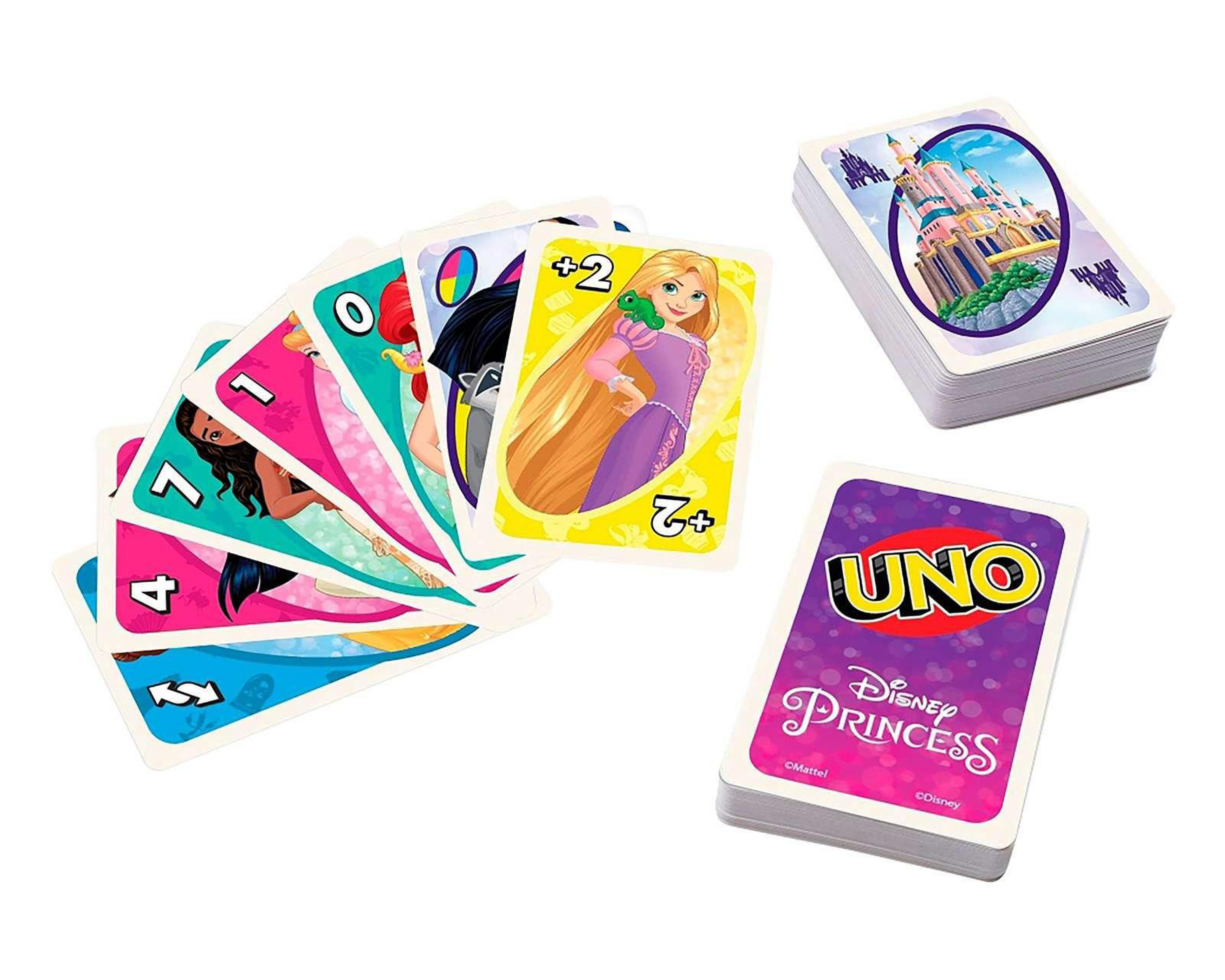 Foto 5 pulgar | Juego de Mesa UNO Disney Princesas