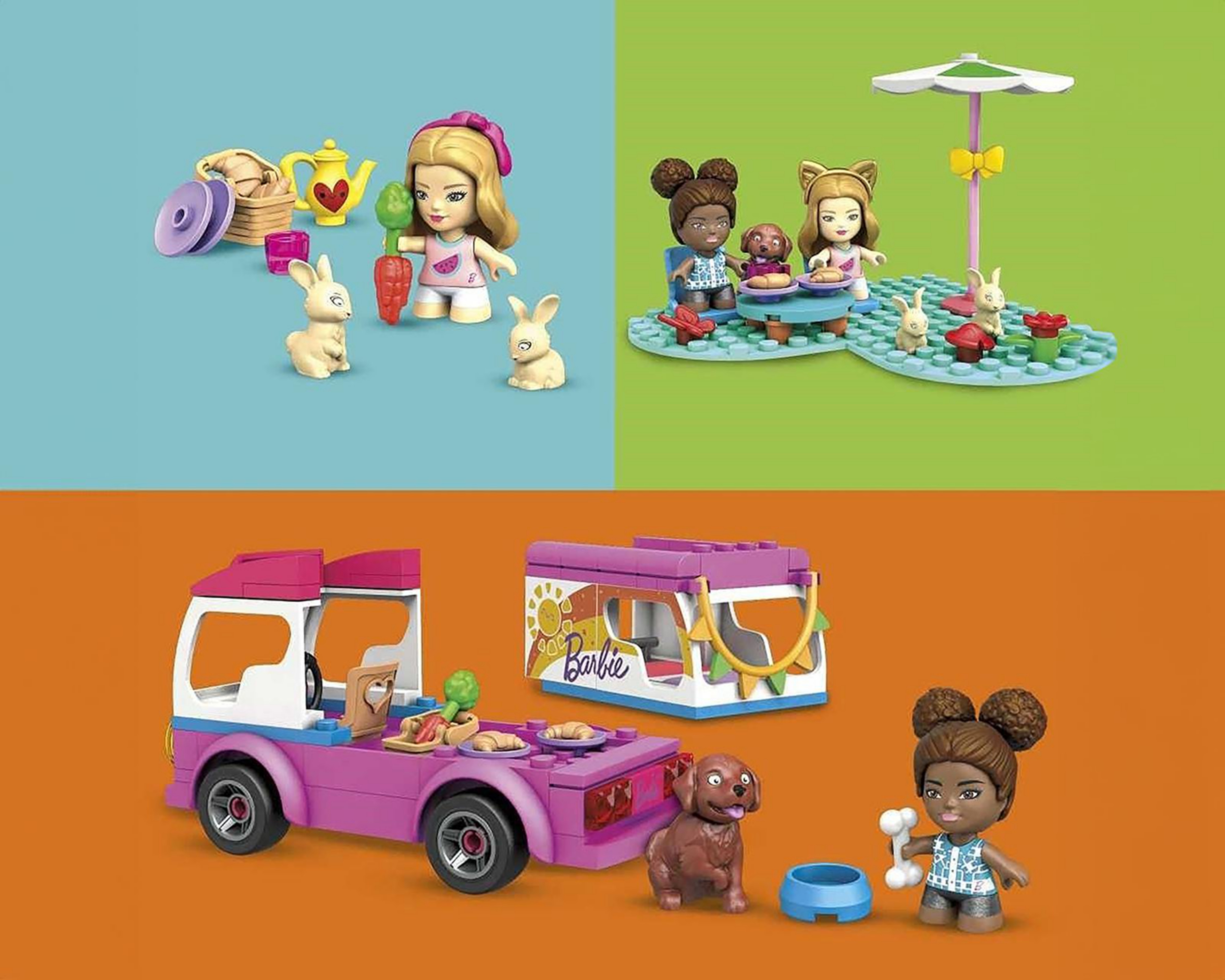 Barbie Camper de Aventuras Mega Construx Coppel