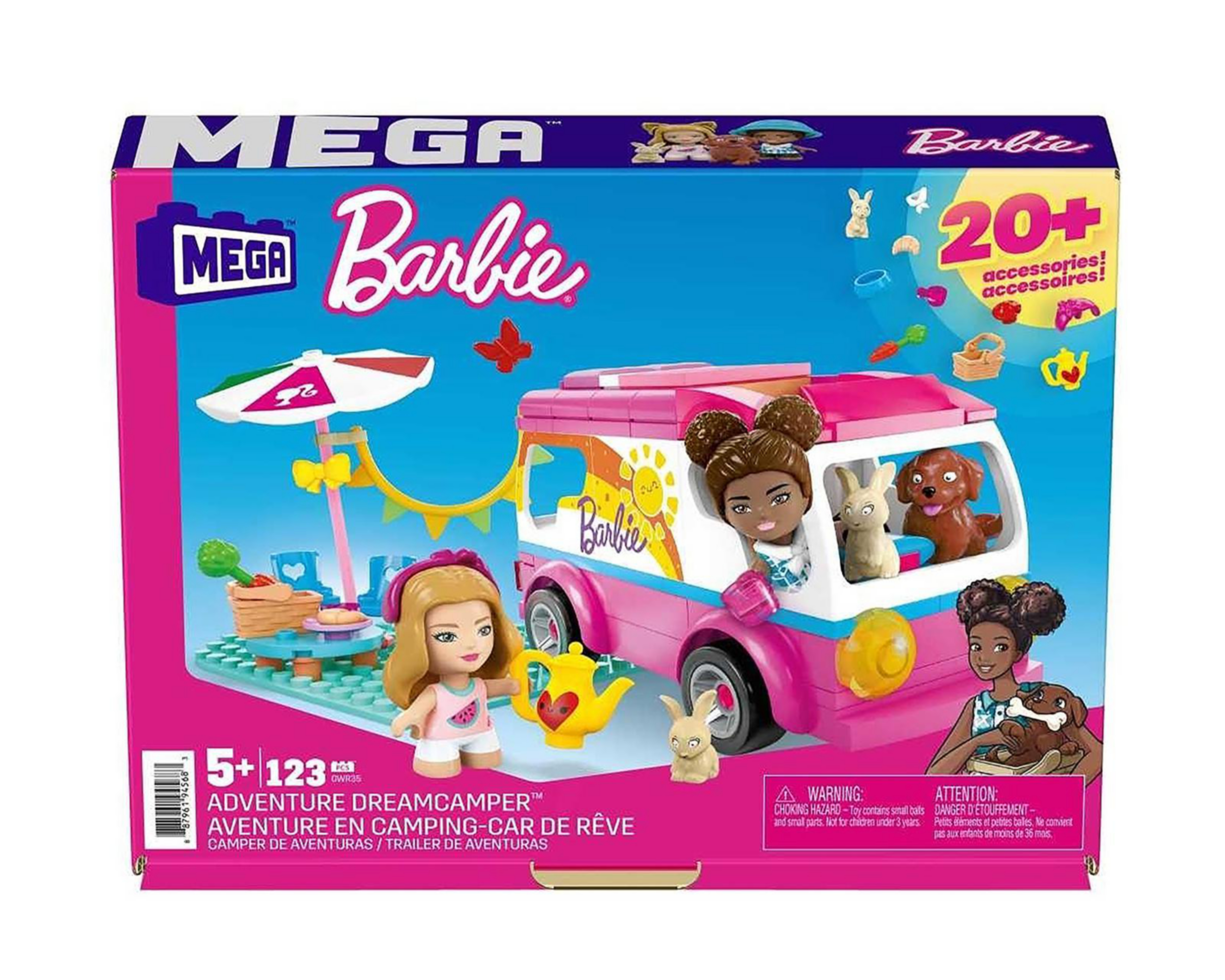 Foto 7 | Barbie Camper de Aventuras Mega Construx