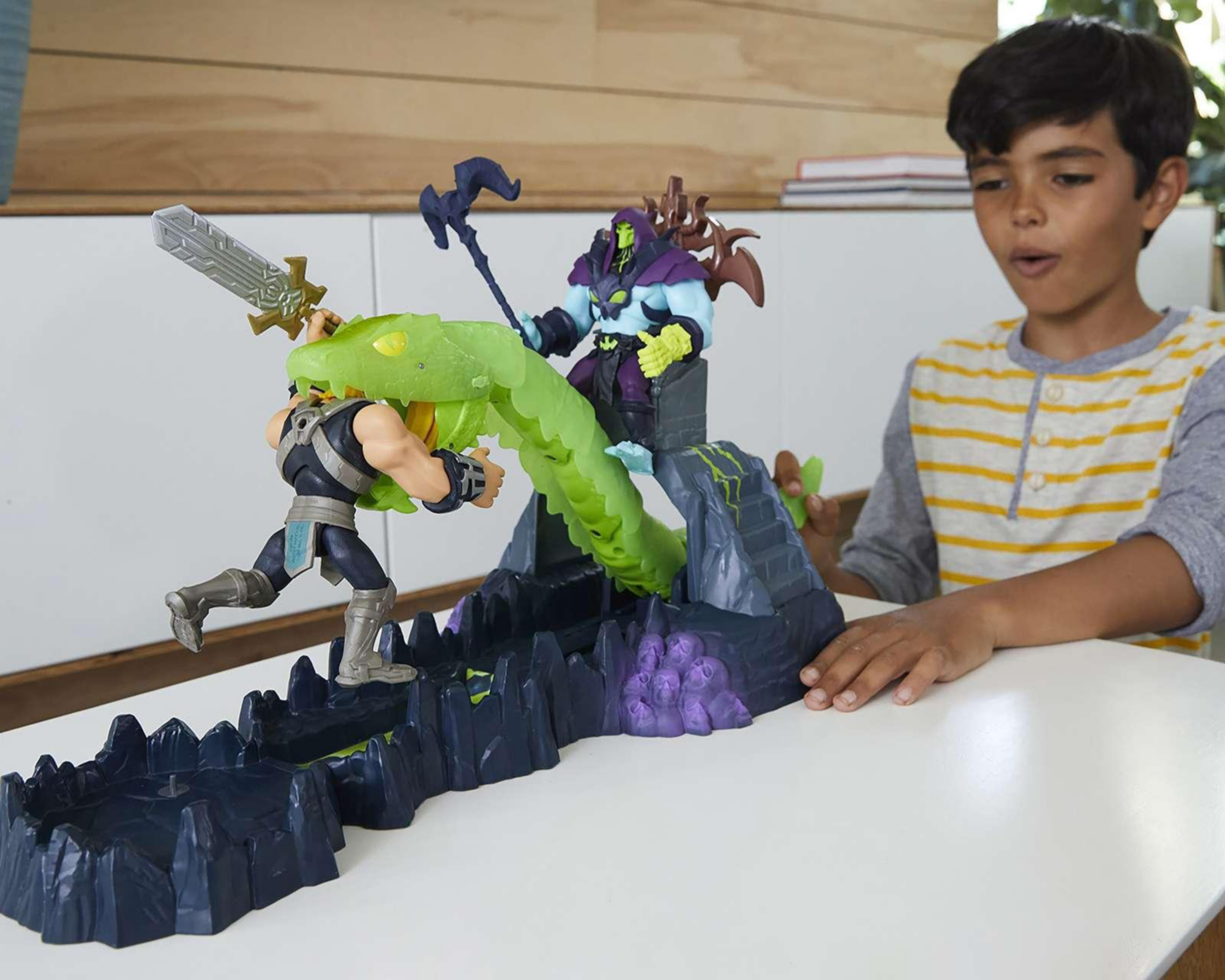 Foto 3 pulgar | Hot Wheels Masters of the Universe: Ataque de la Serpiente