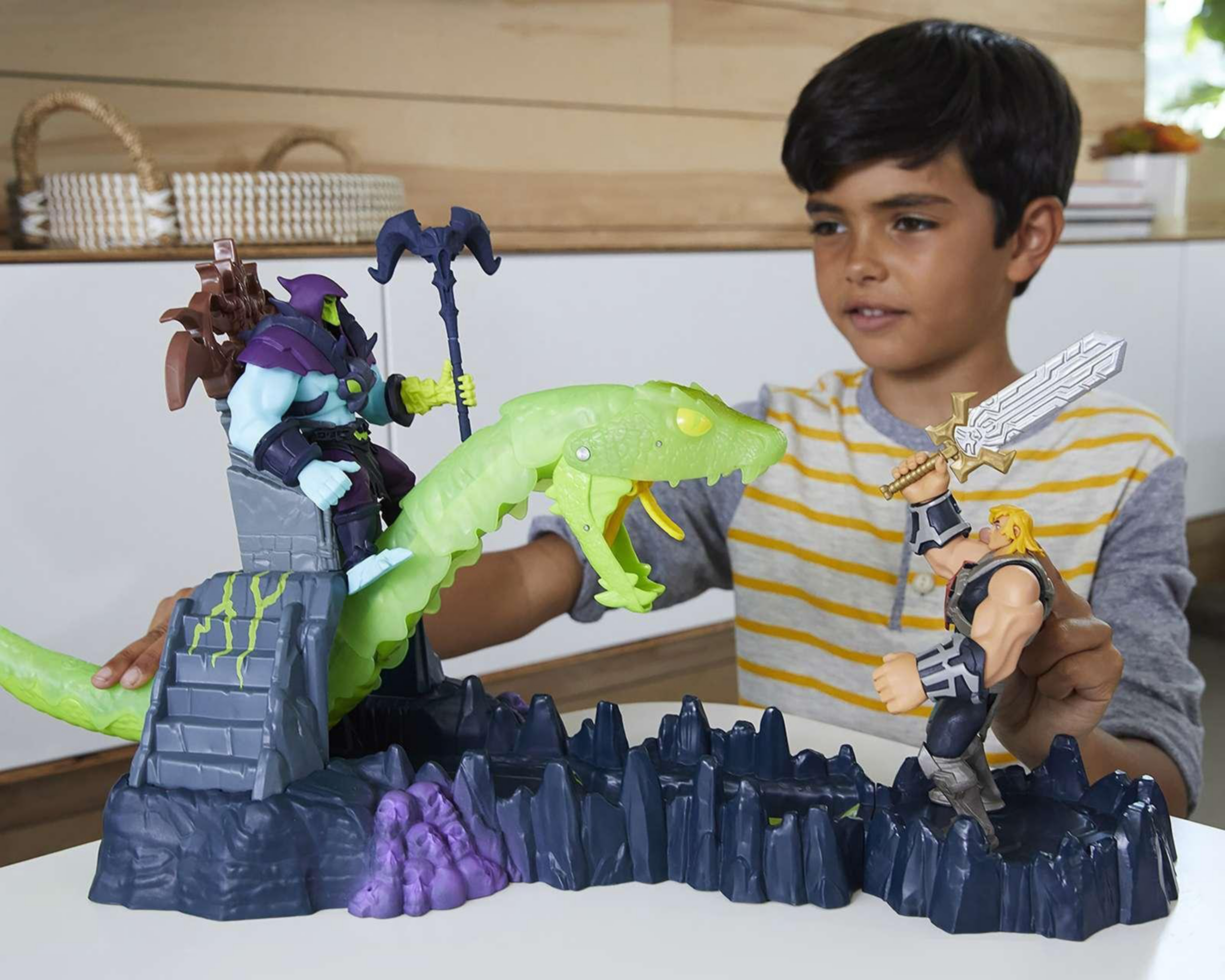Foto 4 pulgar | Hot Wheels Masters of the Universe: Ataque de la Serpiente