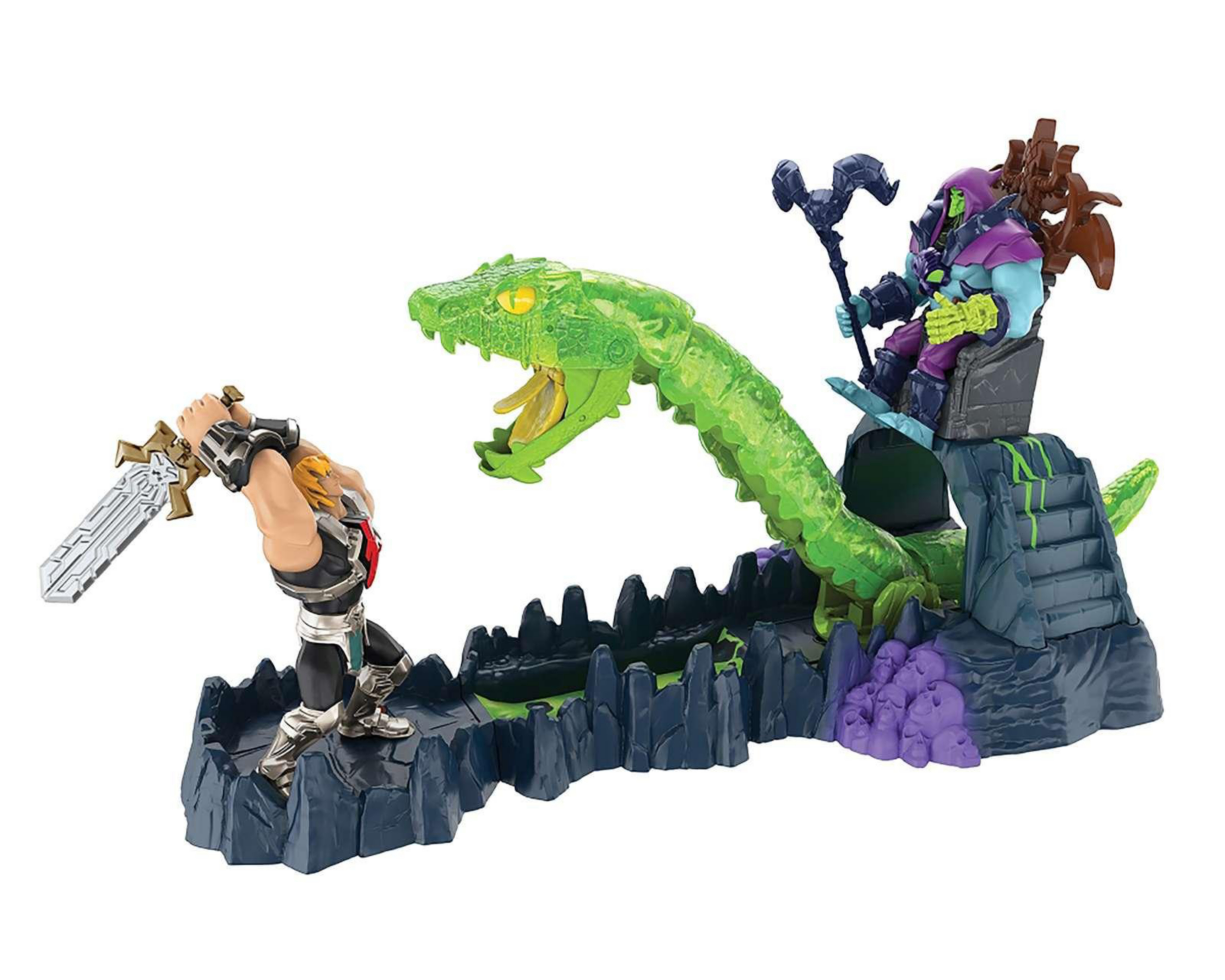 Foto 6 pulgar | Hot Wheels Masters of the Universe: Ataque de la Serpiente