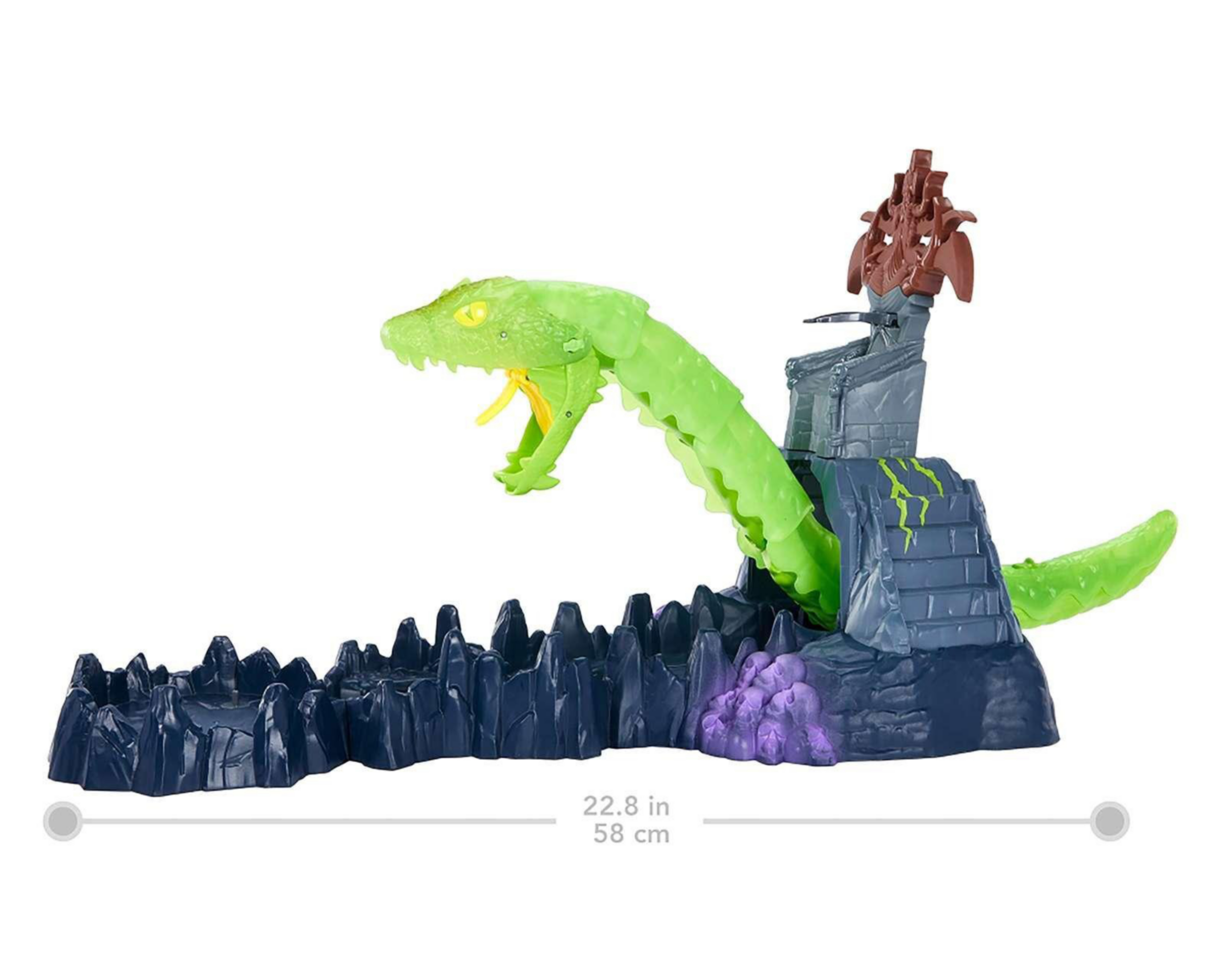 Foto 8 pulgar | Hot Wheels Masters of the Universe: Ataque de la Serpiente
