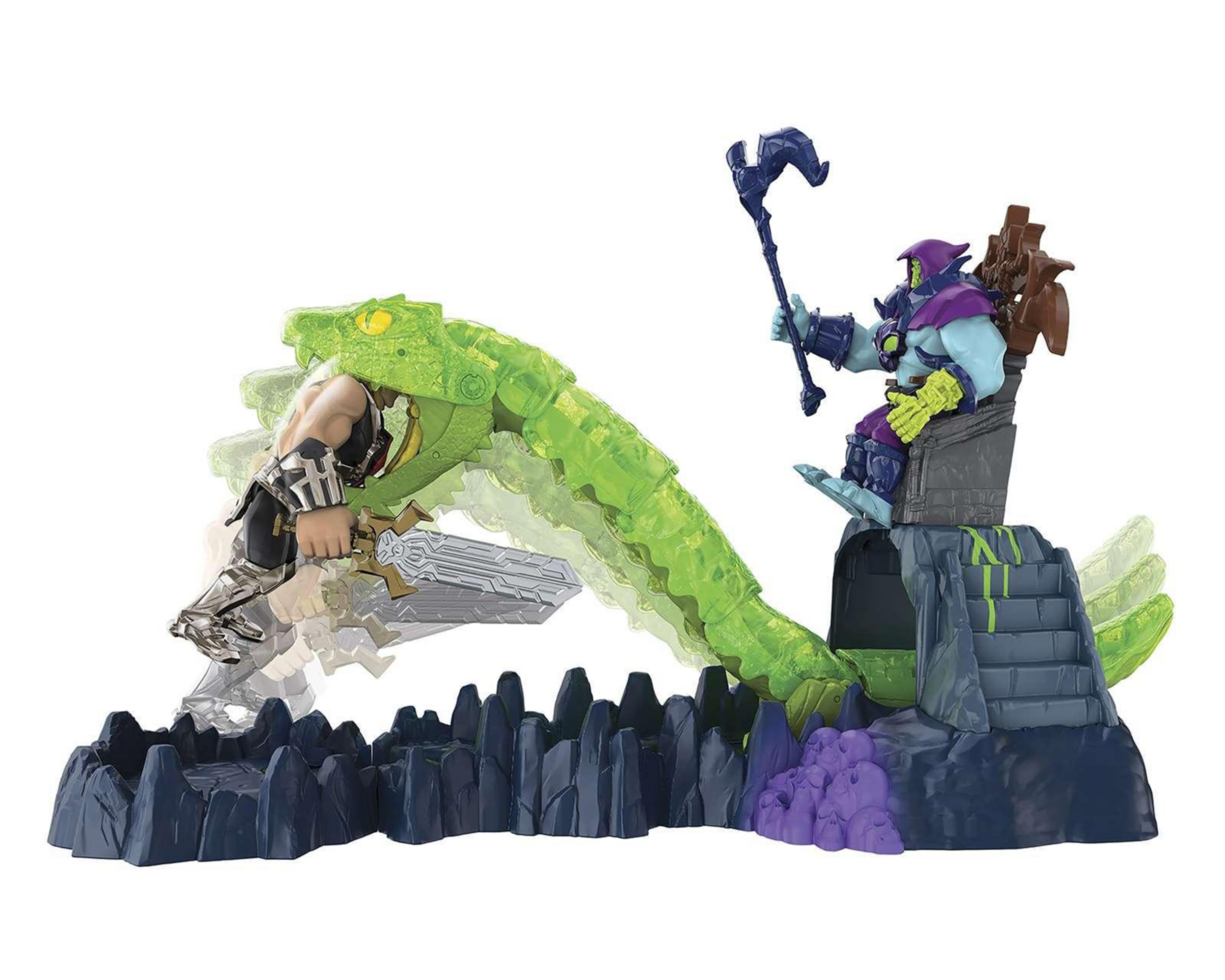 Foto 10 pulgar | Hot Wheels Masters of the Universe: Ataque de la Serpiente