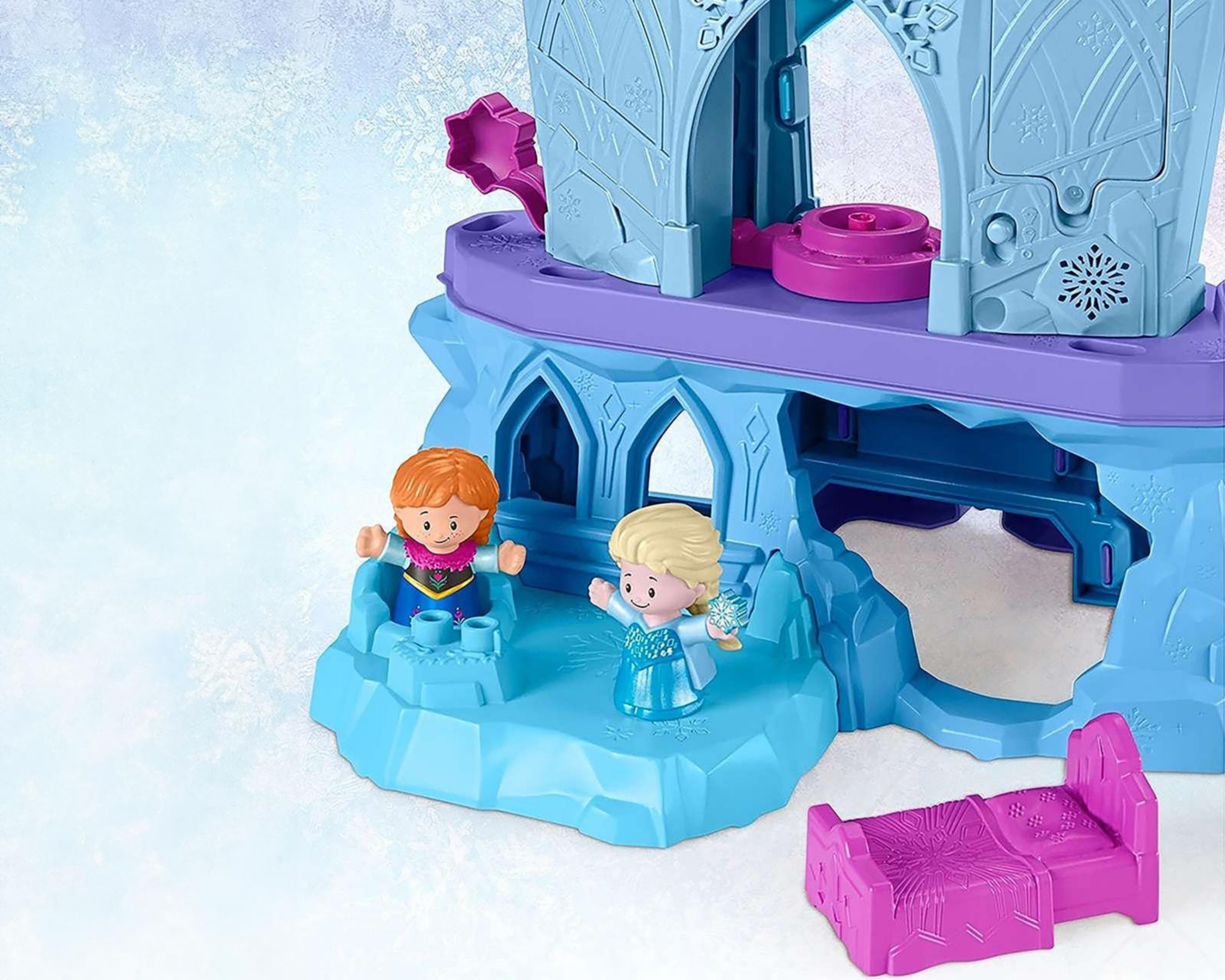 Castillo Elsa de Frozen Little People con Accesorios | Coppel