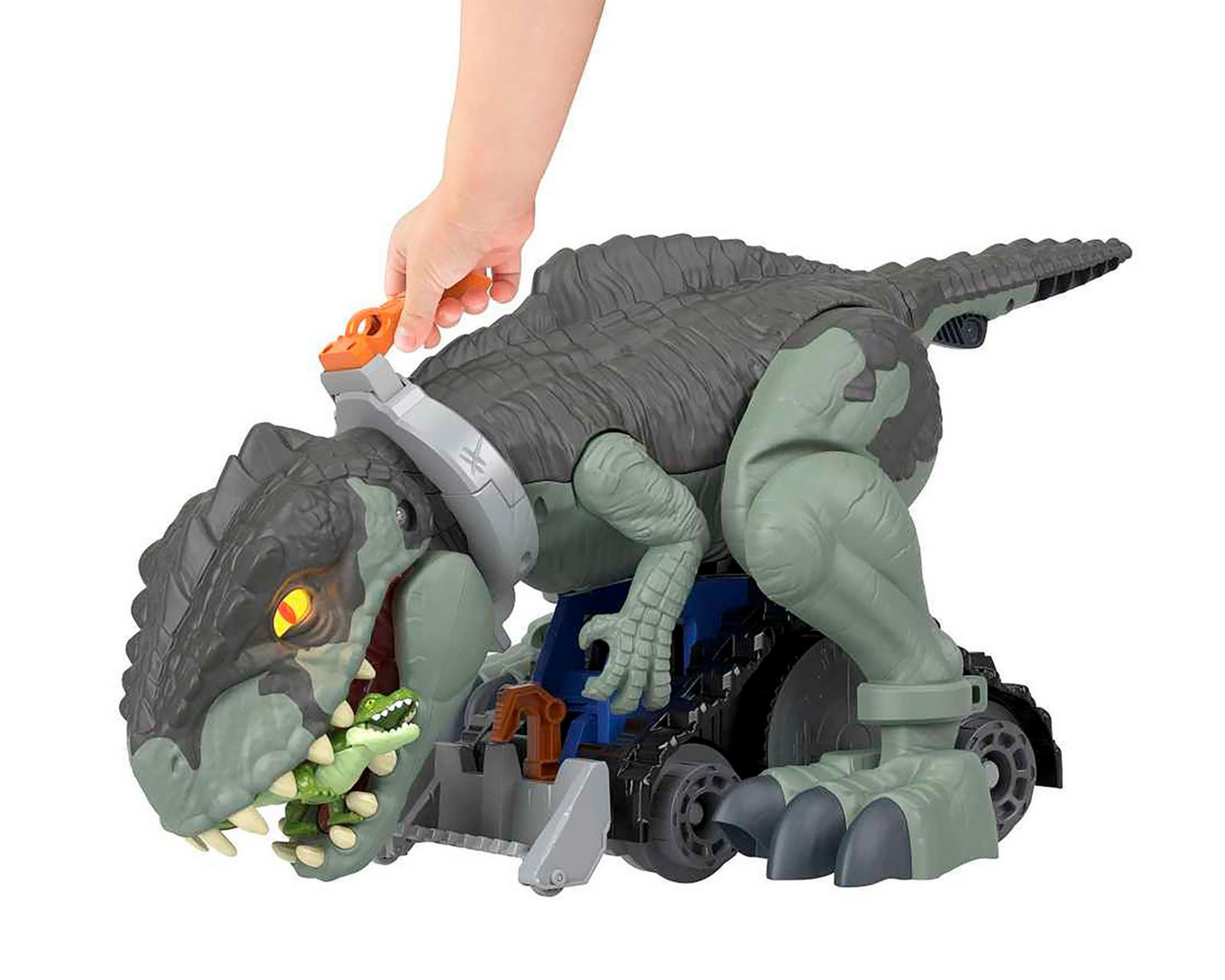 Foto 4 pulgar | Dinosaurio Mega Rugido Imaginext Fisher Price