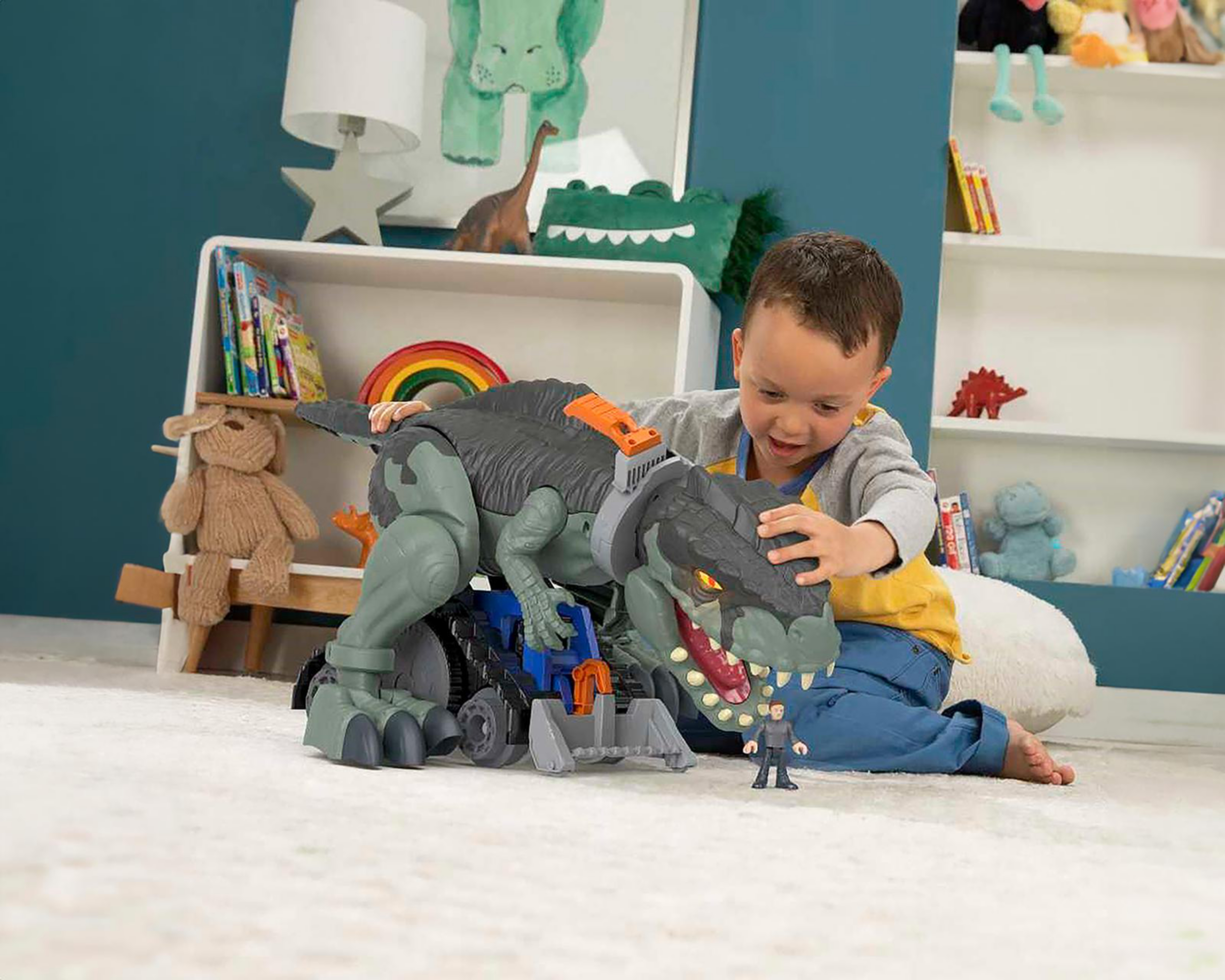 Foto 6 | Dinosaurio Mega Rugido Imaginext Fisher Price