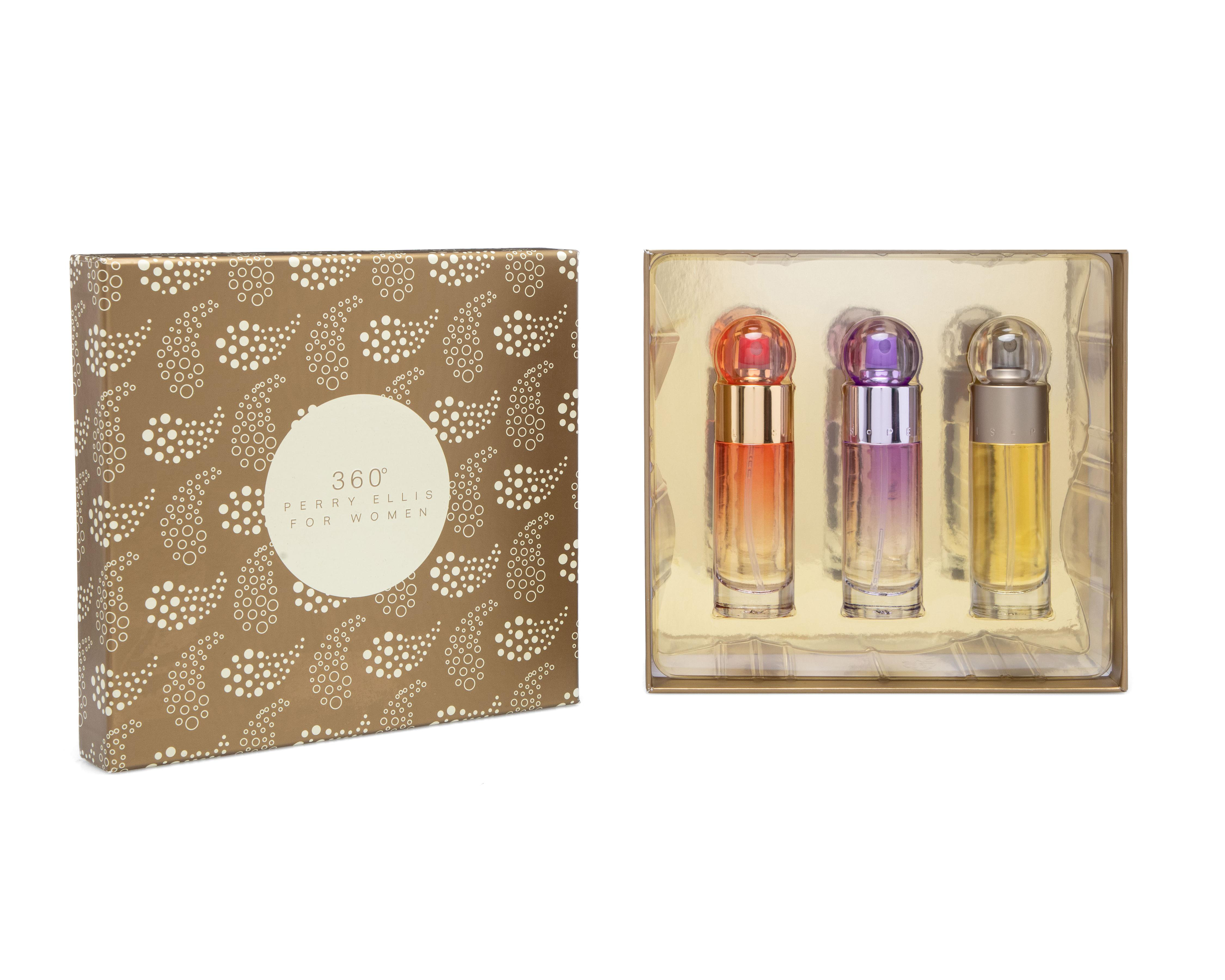 Foto 3 | Estuche para Mujer Perry Ellis 360 3 Piezas