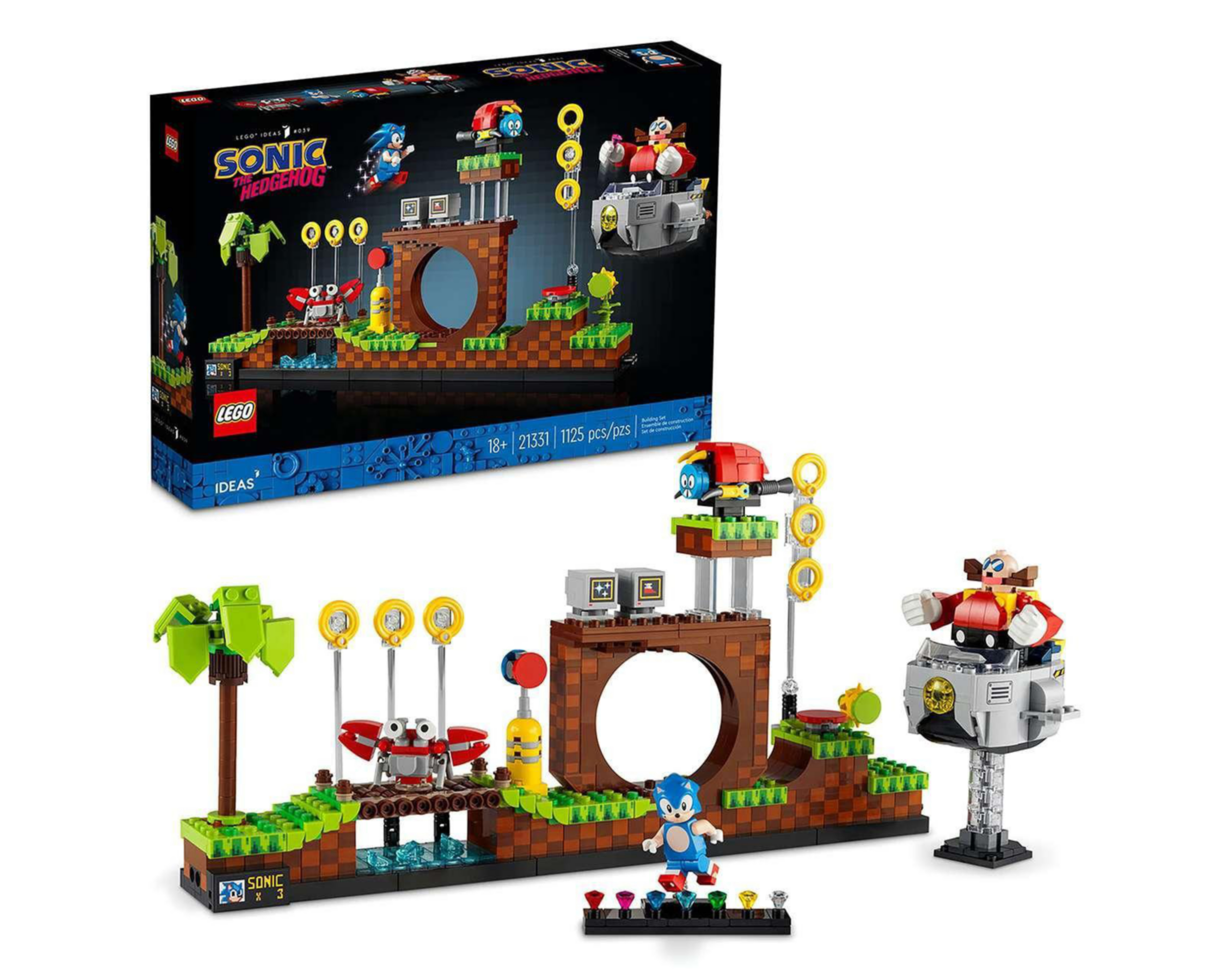 LEGO Ideas: Sonic the Hedgehog Green Hill Zone 21331