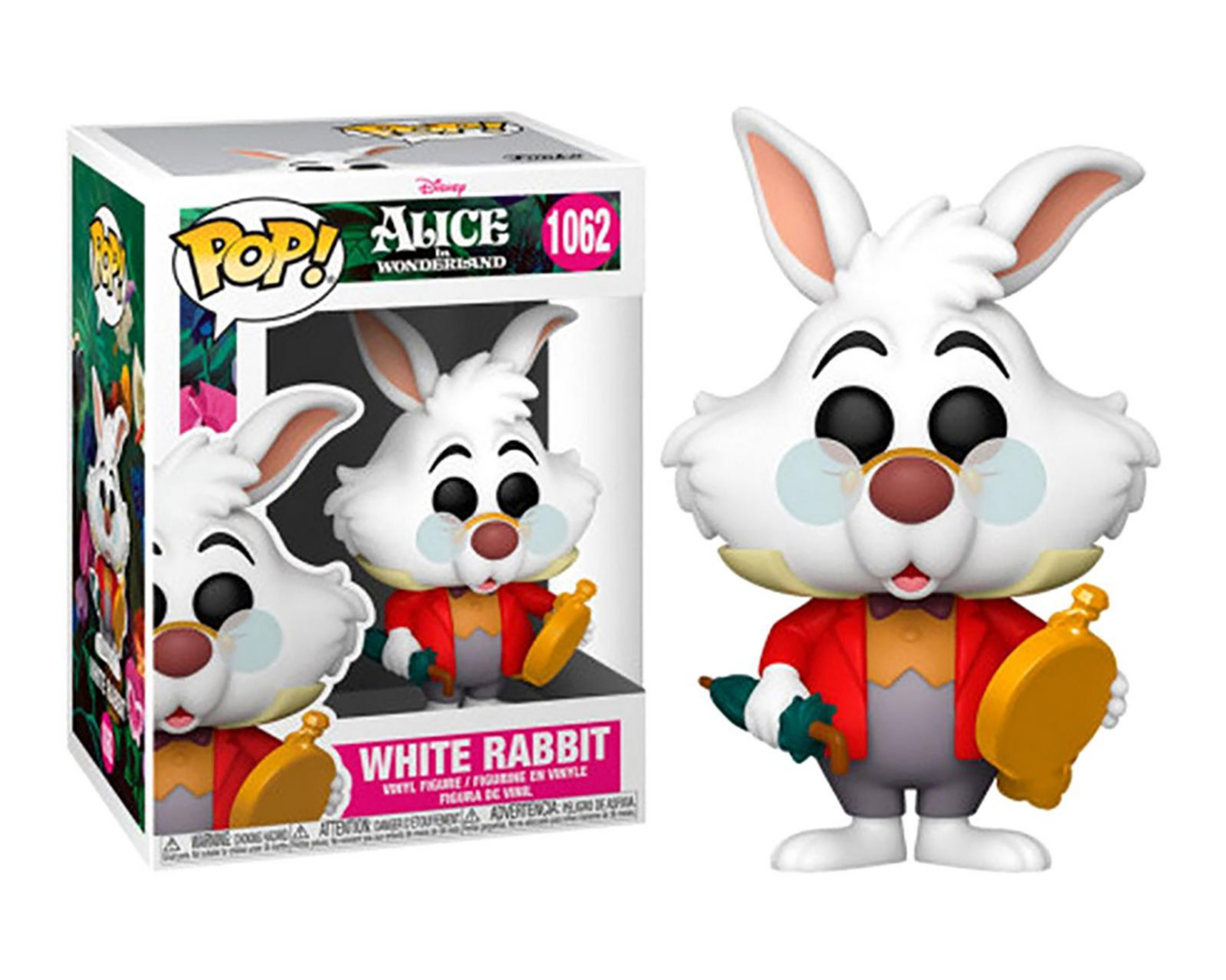 Foto 3 pulgar | Funko Disney Alicia 70 Aniversario Conejo Blanco con Reloj