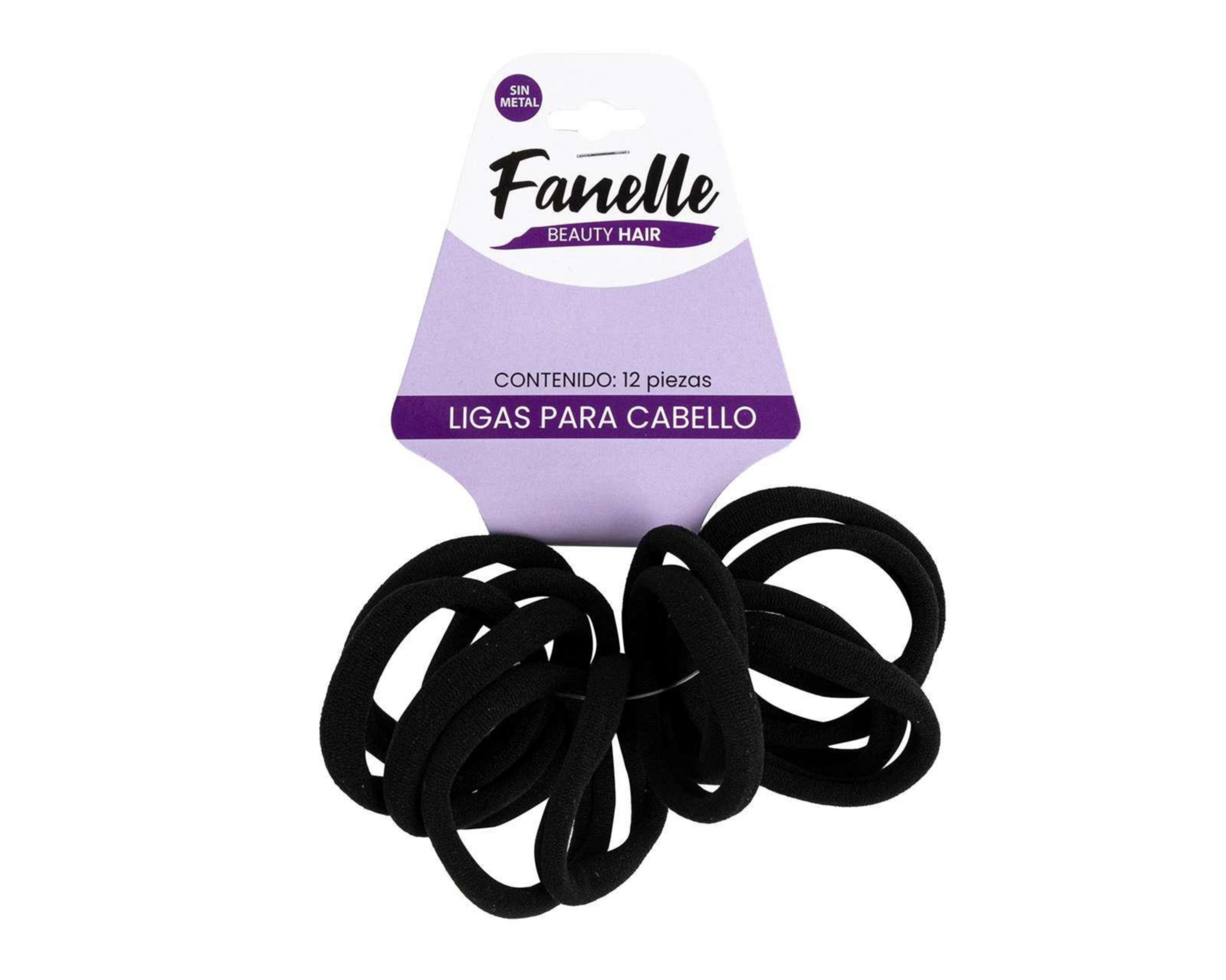 Ligas para Cabello Fanelle 12 Piezas