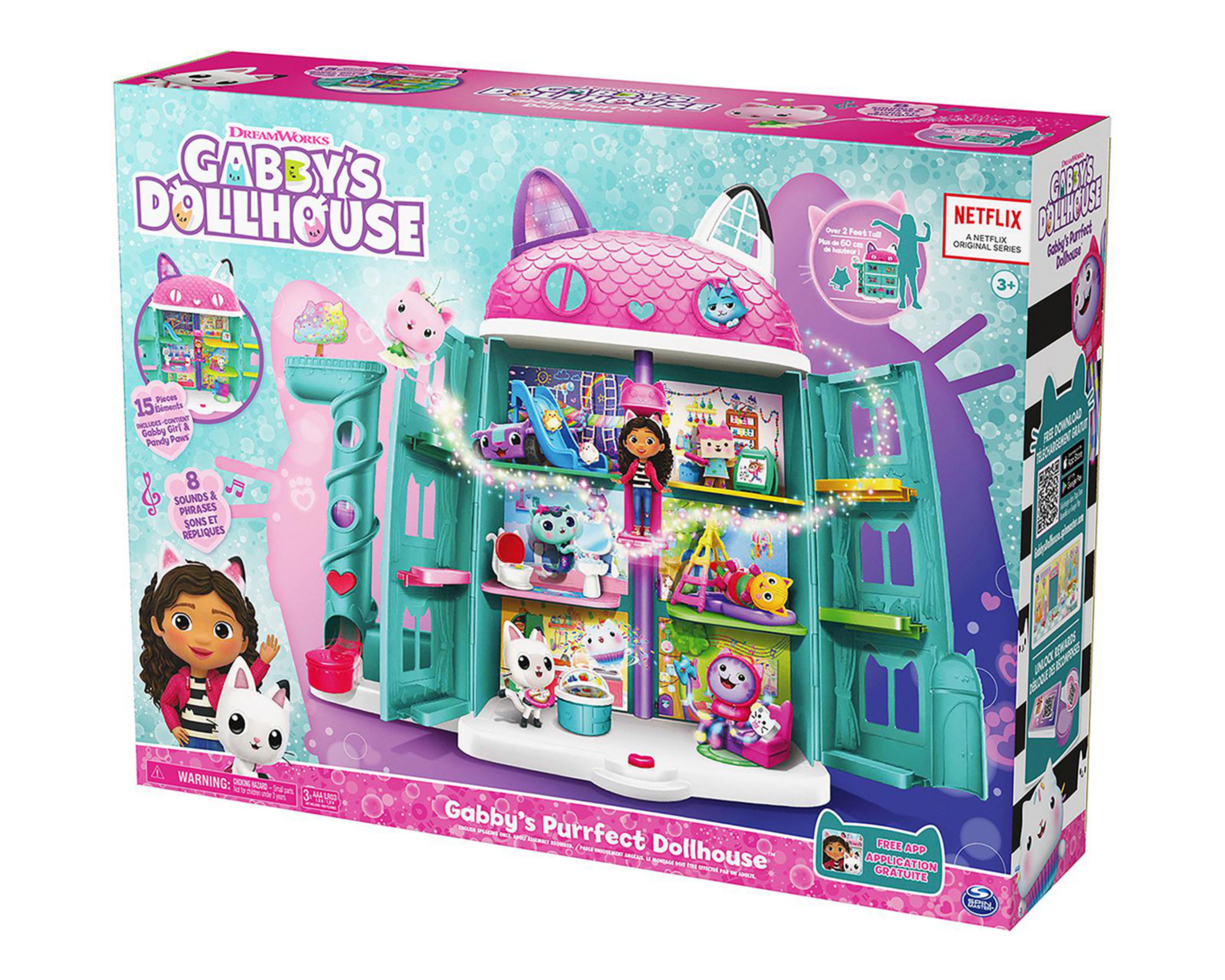 Riachuelo  Playset - Polly Pocket - Casa de Aventuras na Árvore