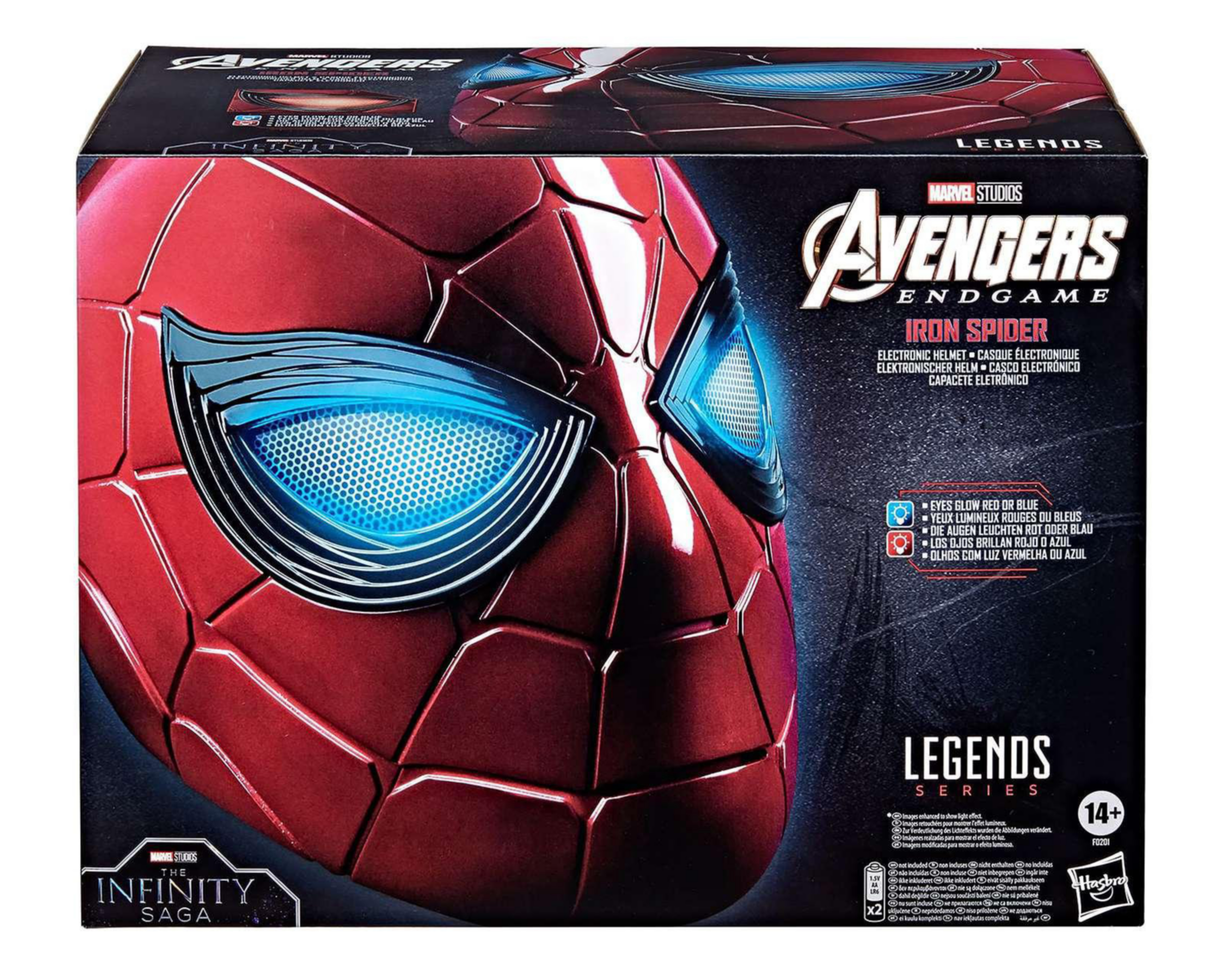 Foto 2 | Casco Electrónico Marvel Avengers Iron Spider