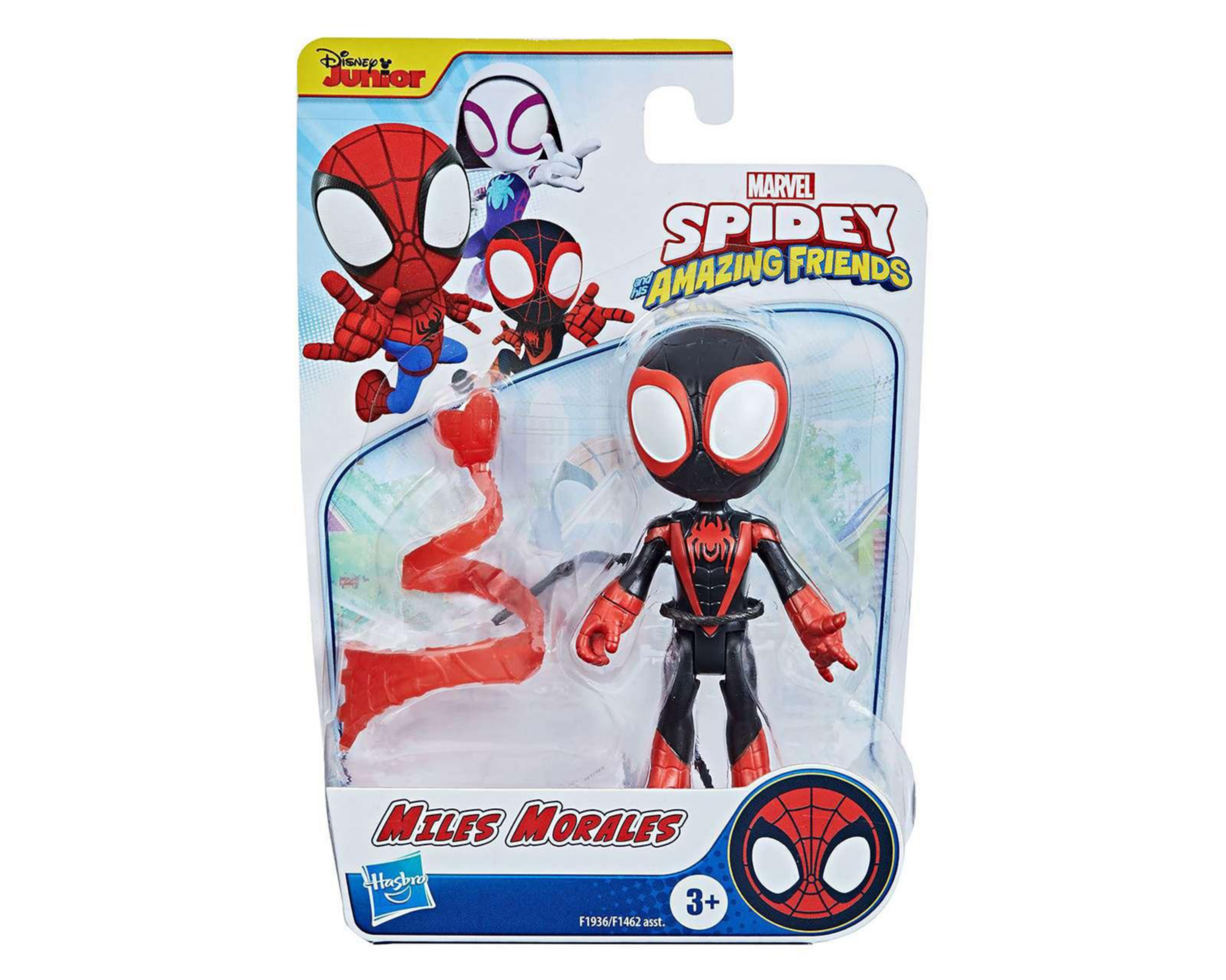 Foto 3 pulgar | Miles Morales Spidey and His Amazing Friends Marvel Hasbro