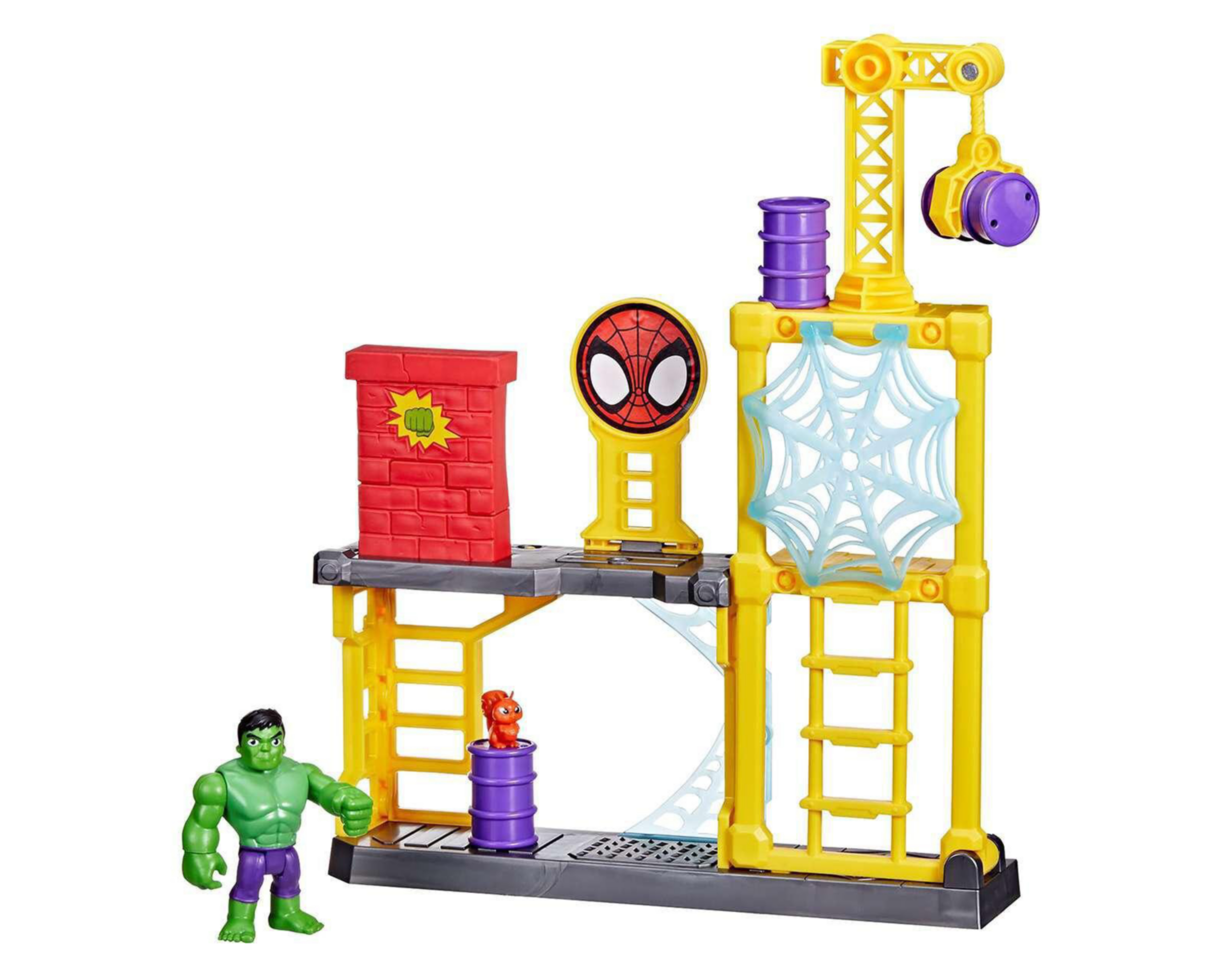 Foto 2 pulgar | Parque de Juegos de Hulk Spidey and His Amazing Friends Marvel