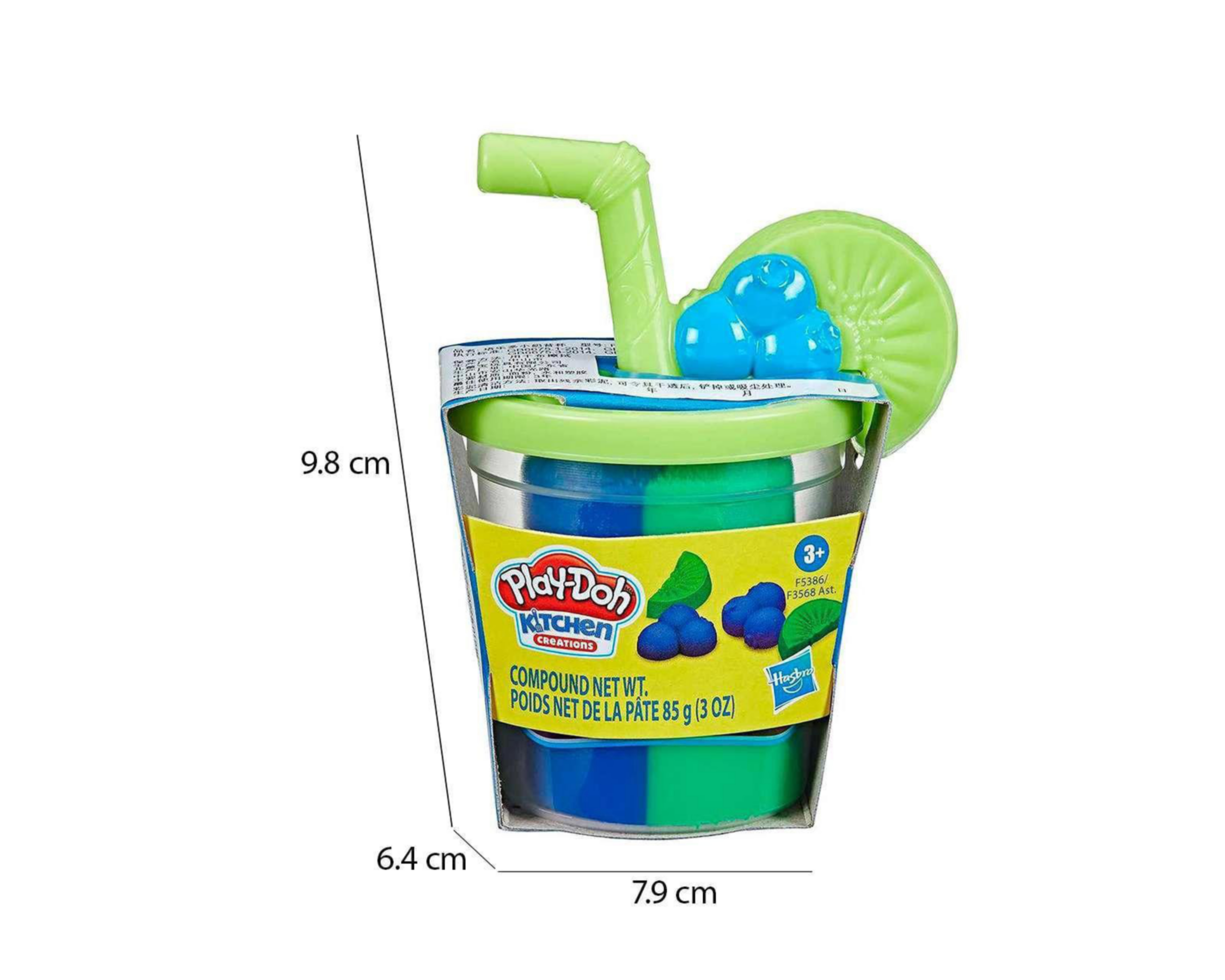 Foto 5 pulgar | Plastilina Play-Doh Kitchen Creations 1 Pieza
