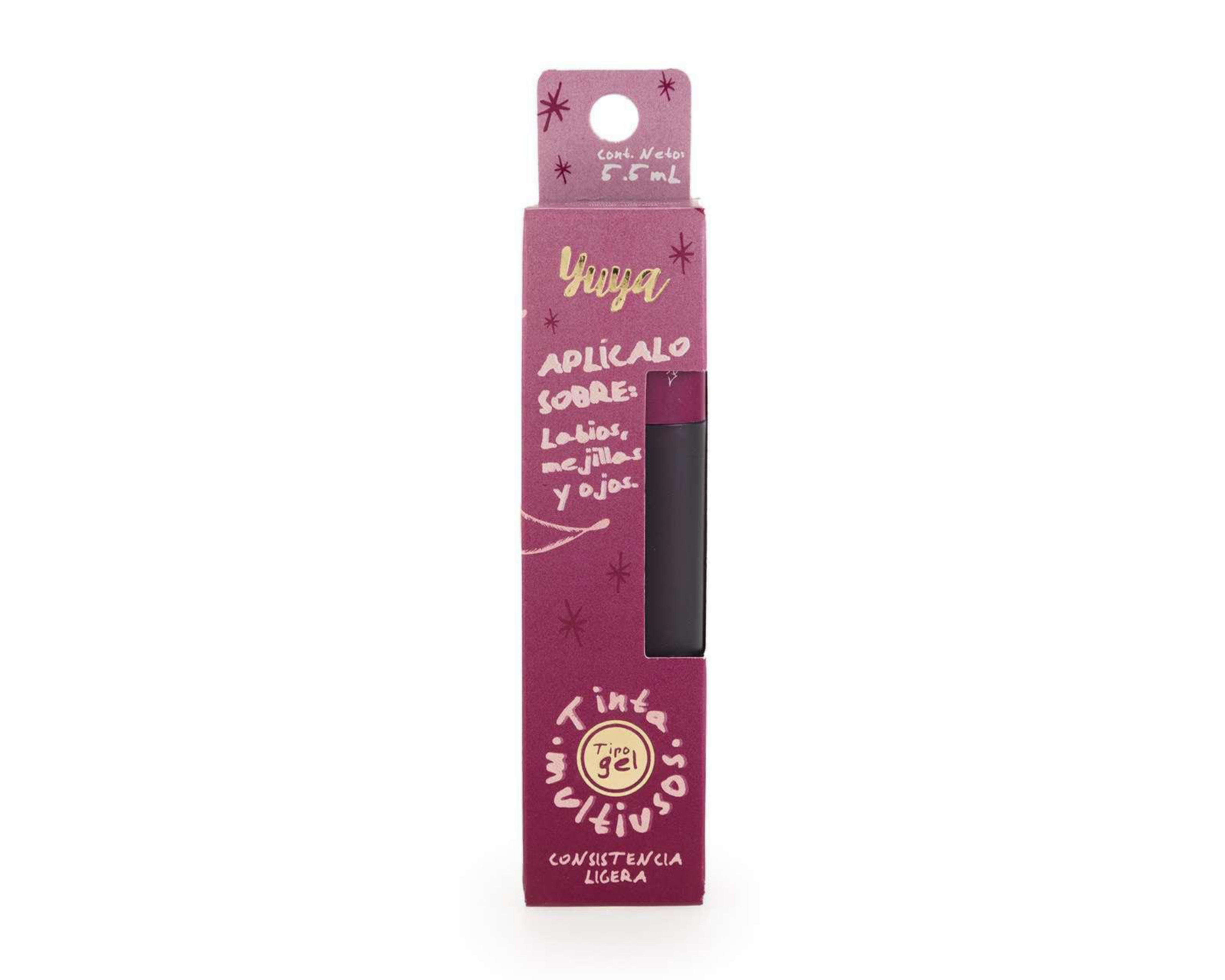 Tinta para Labios, Mejillas y Ojos Yuya Tiempo 5.5 ml $160