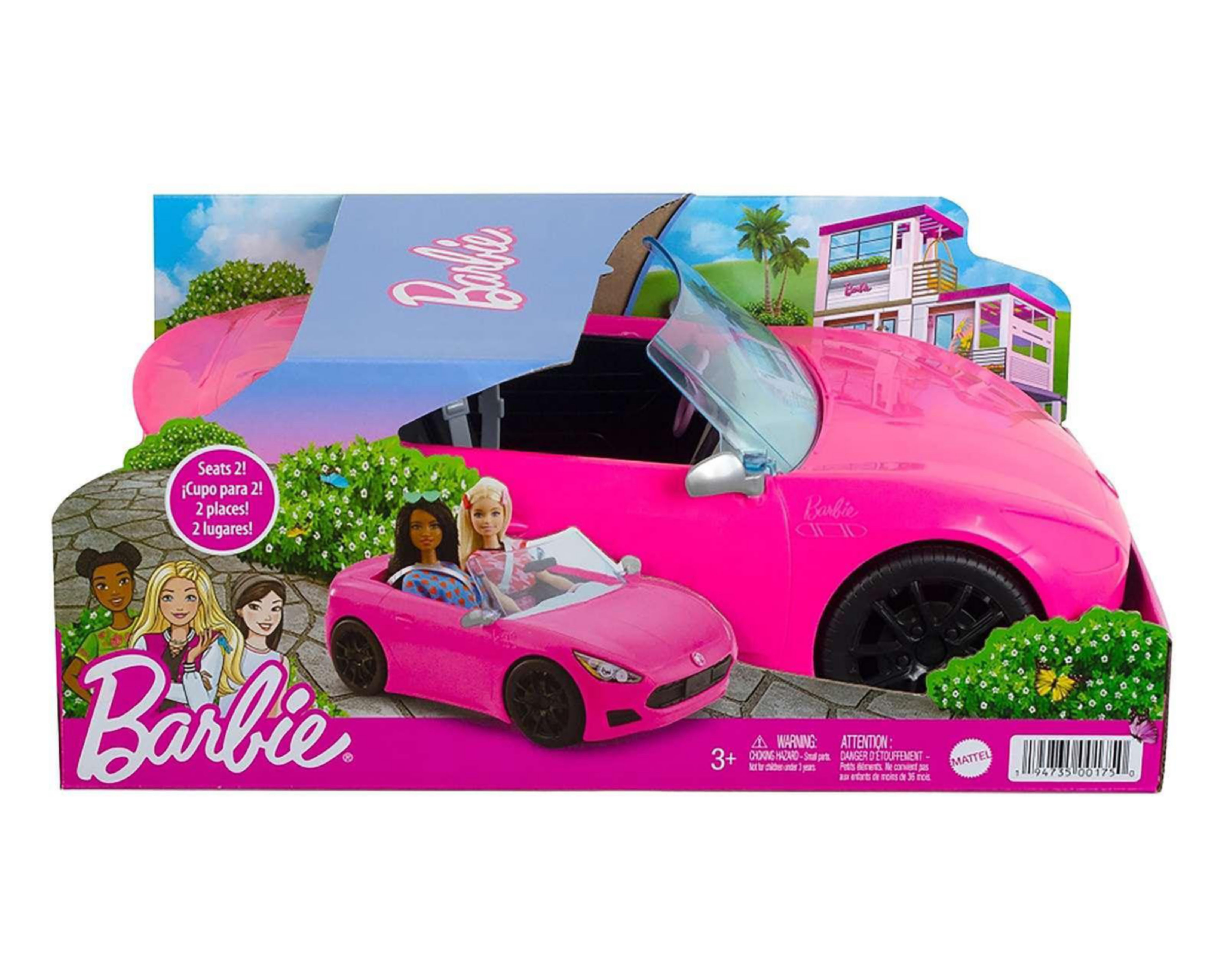 Vehículo Convertible Barbie