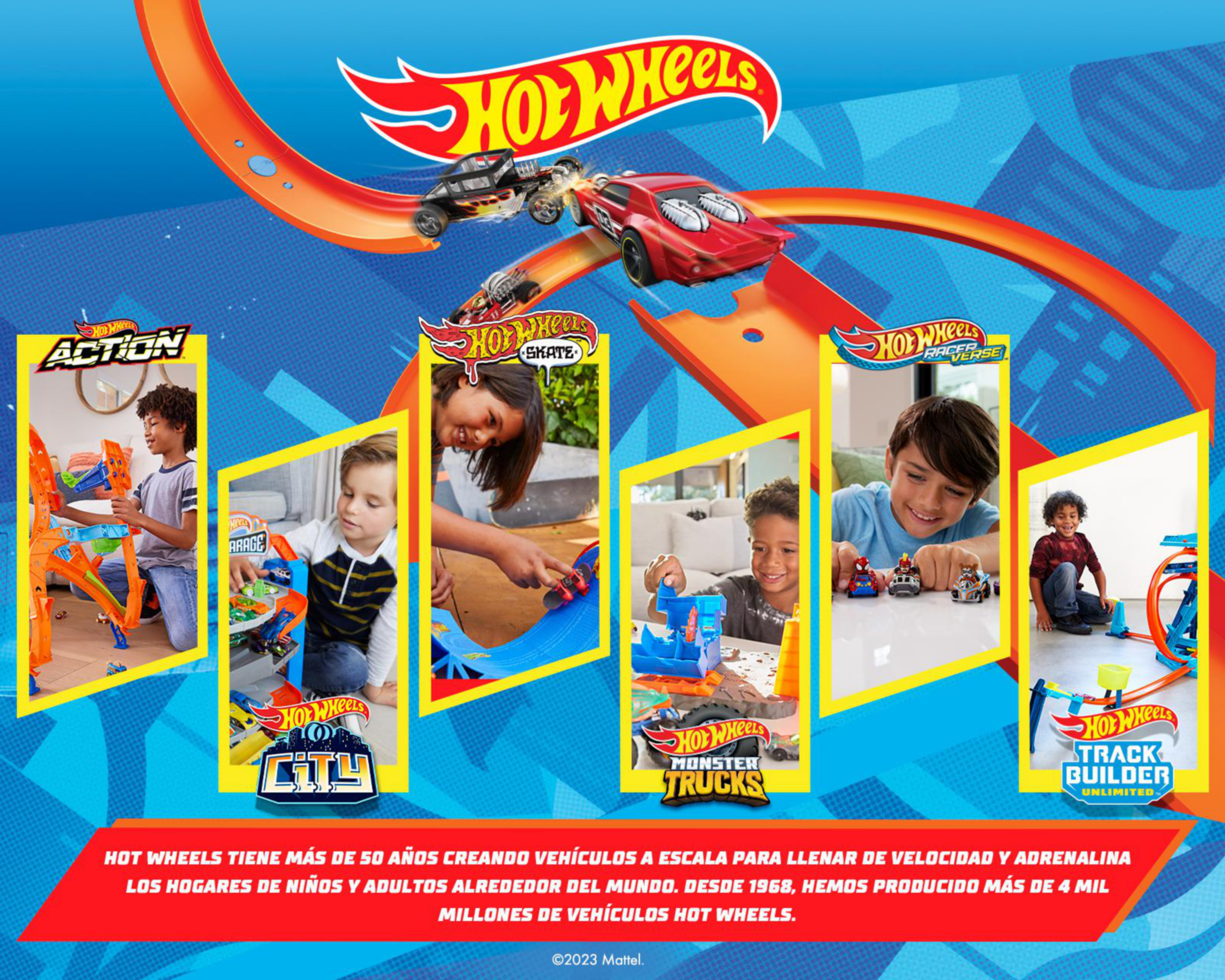 Foto 11 pulgar | Monster Trucks Hot Wheels Color Shifters