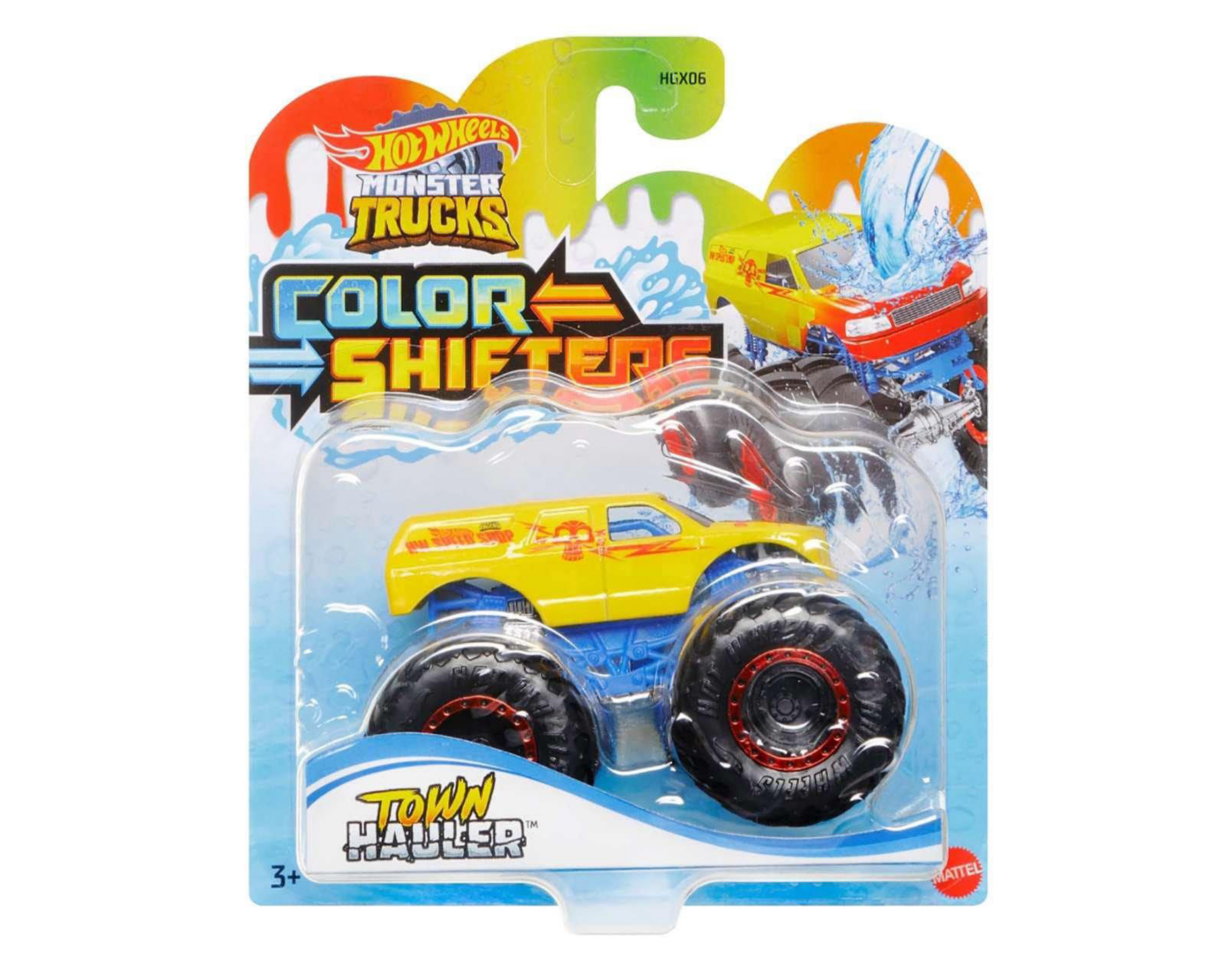 Foto 6 pulgar | Monster Trucks Hot Wheels Color Shifters