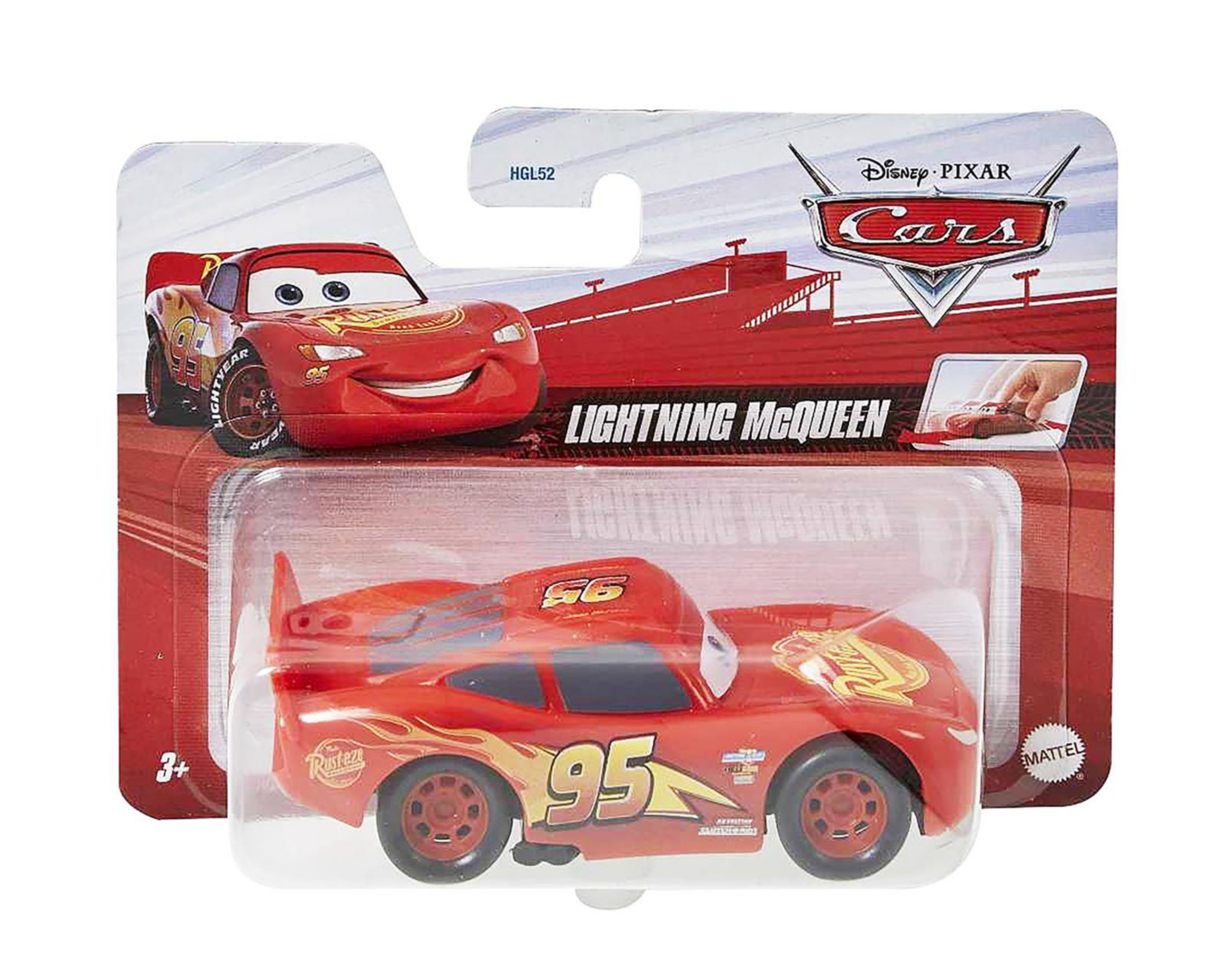 Foto 4 pulgar | Carro Disney Cars 1 Pieza