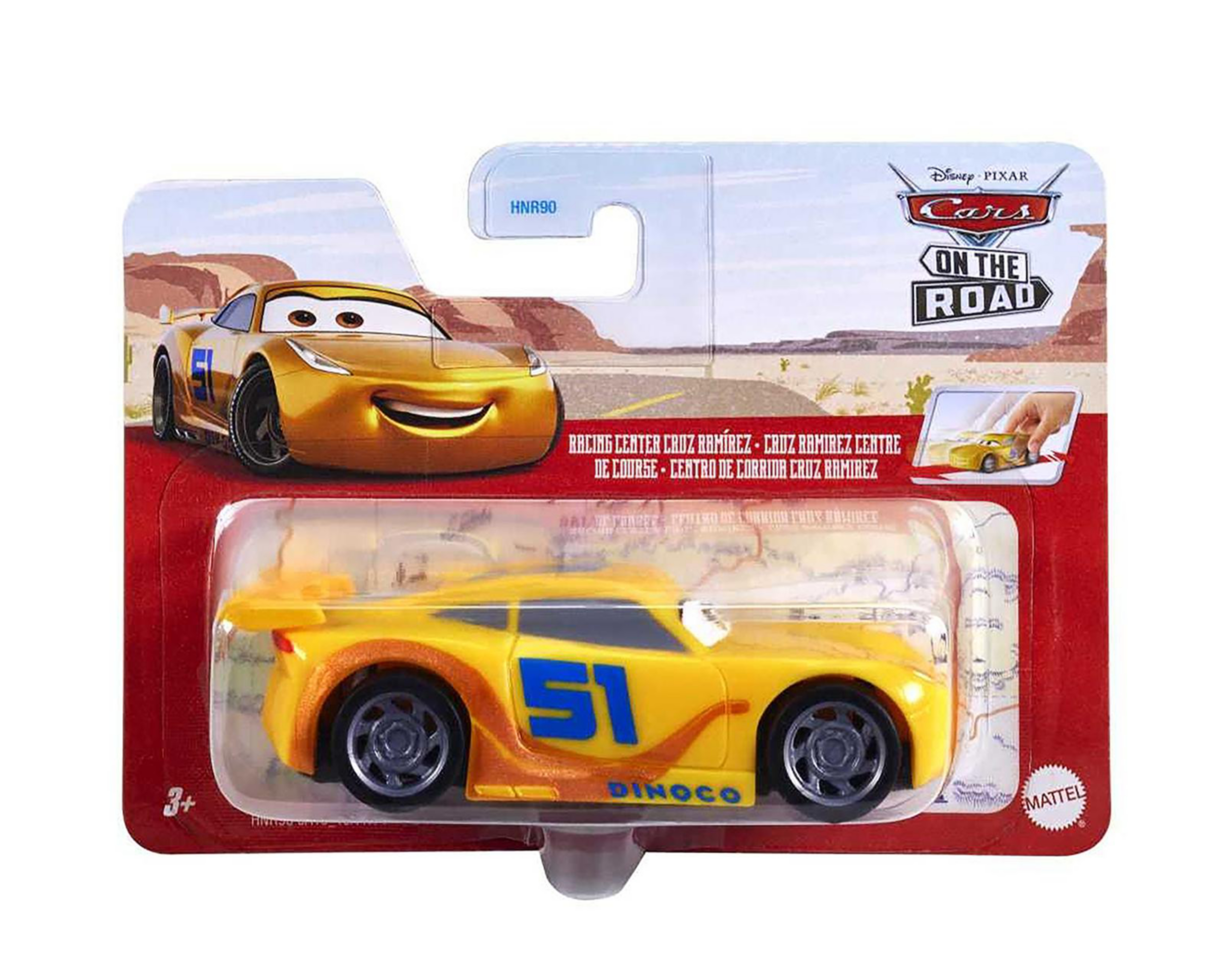 Foto 7 pulgar | Carro Disney Cars 1 Pieza