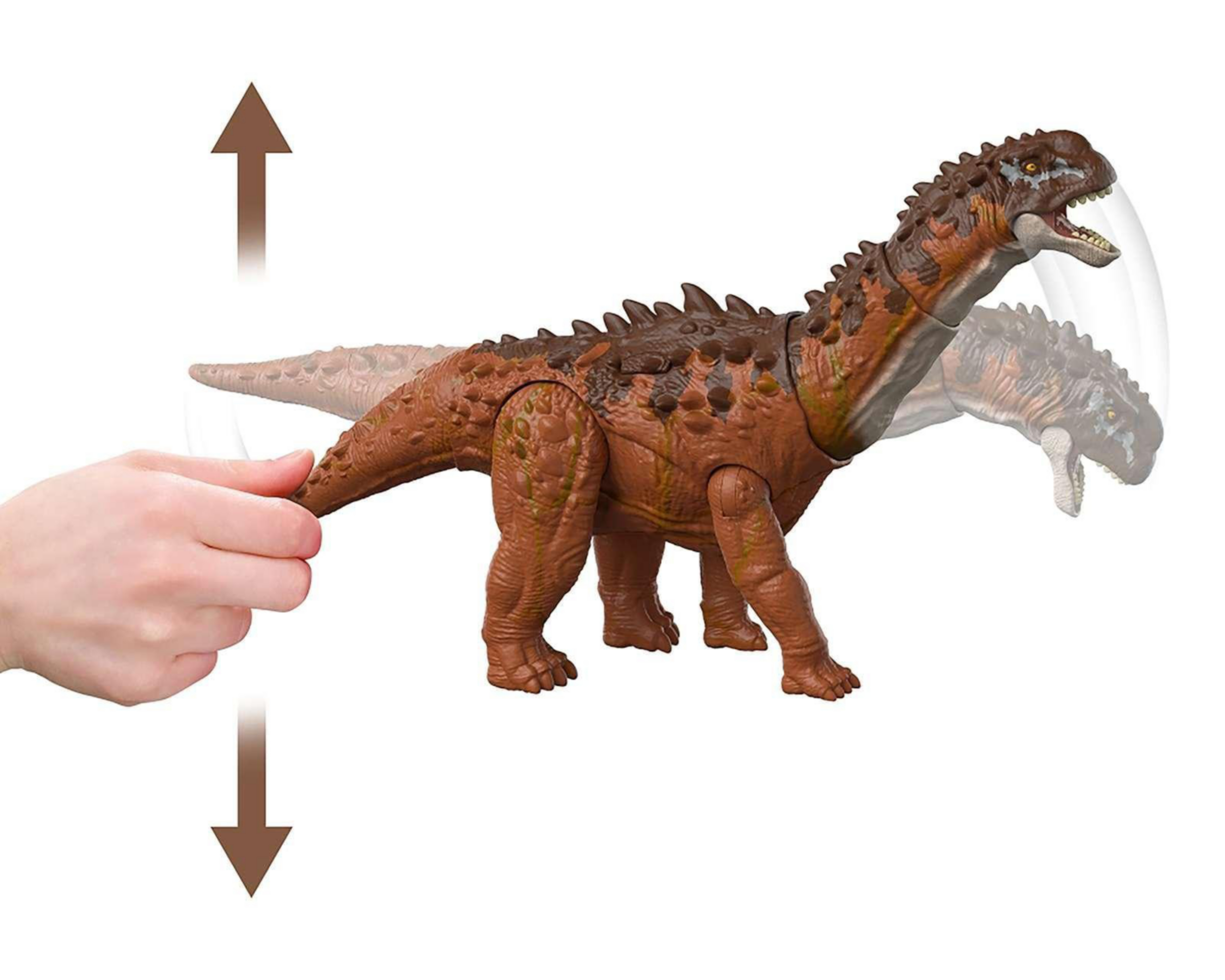 Foto 4 pulgar | Jurassic World Ampelosaurus