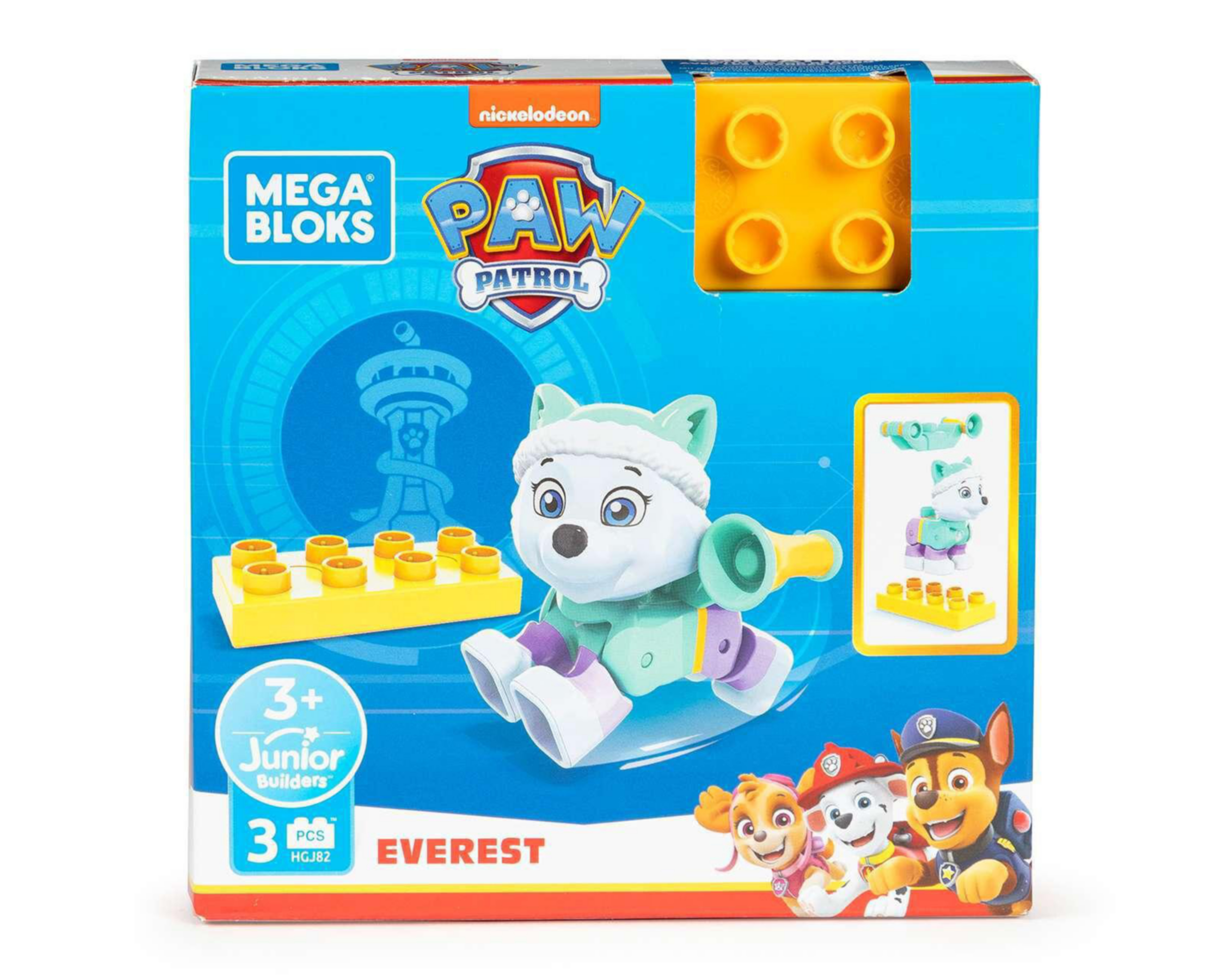 Paw Patrol Mega Bloks Everest 3 Piezas