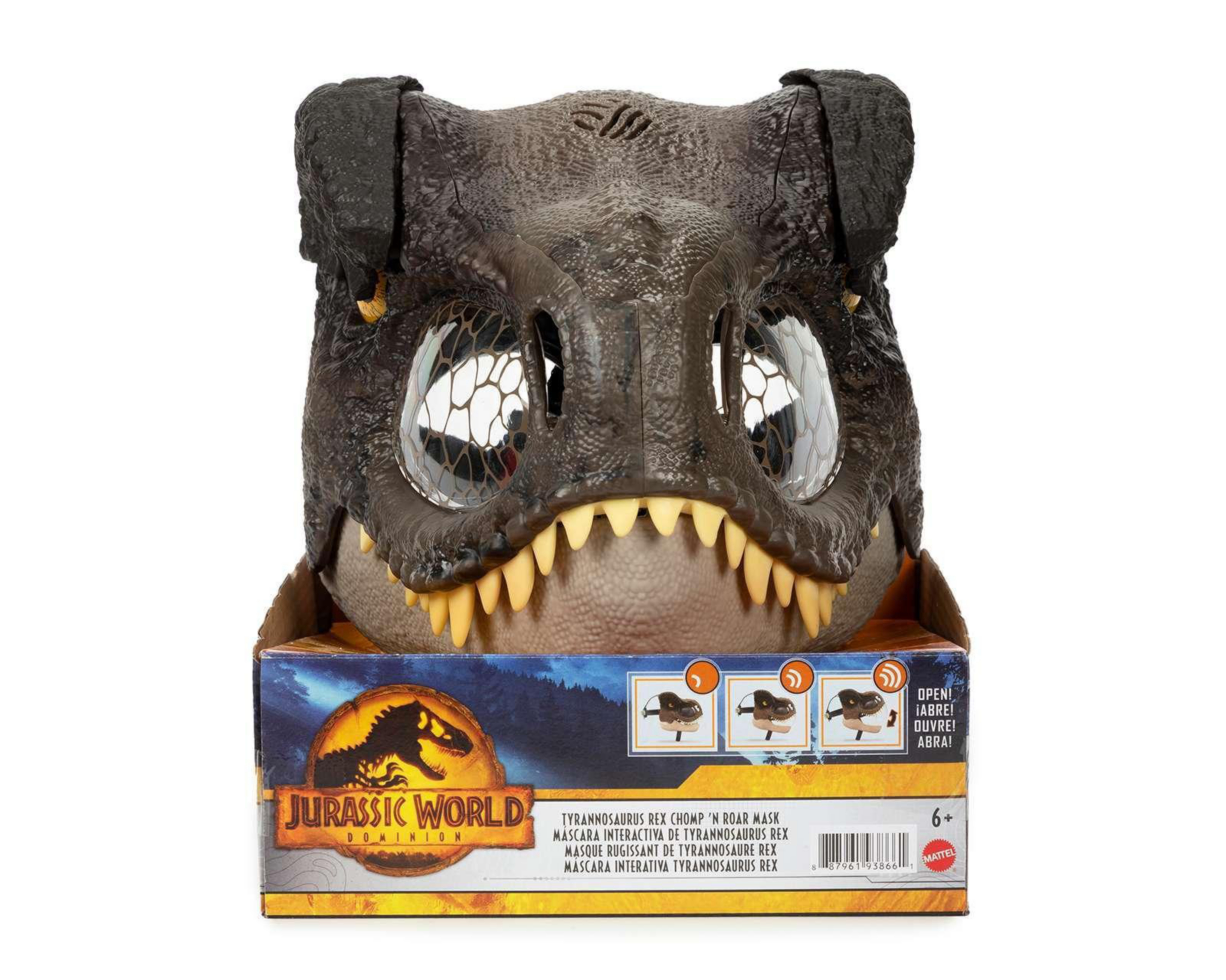 Foto 5 | Máscara Jurassic World Tyrannosaurus Rex