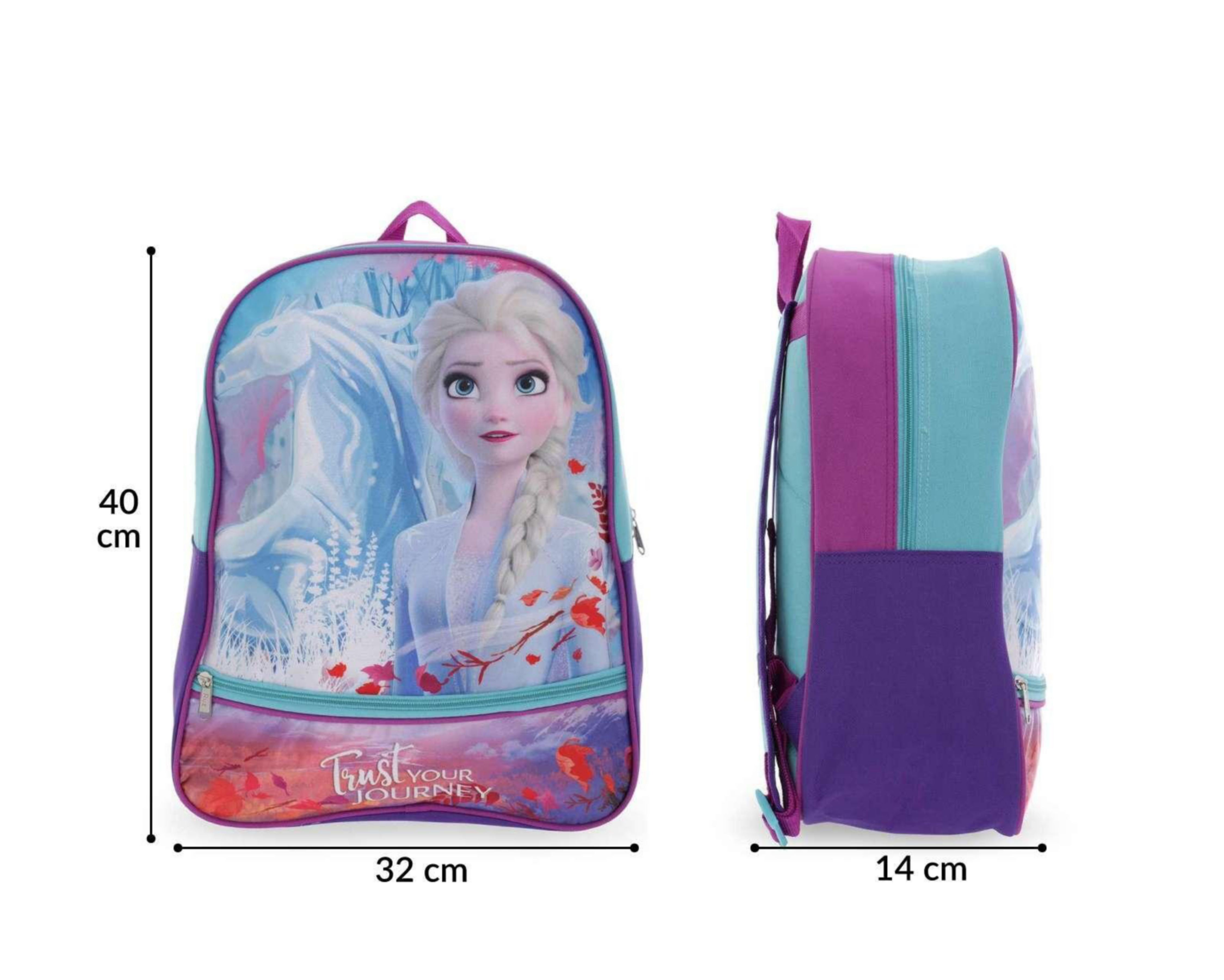 Foto 6 pulgar | Mochila Disney Frozen Multicolor