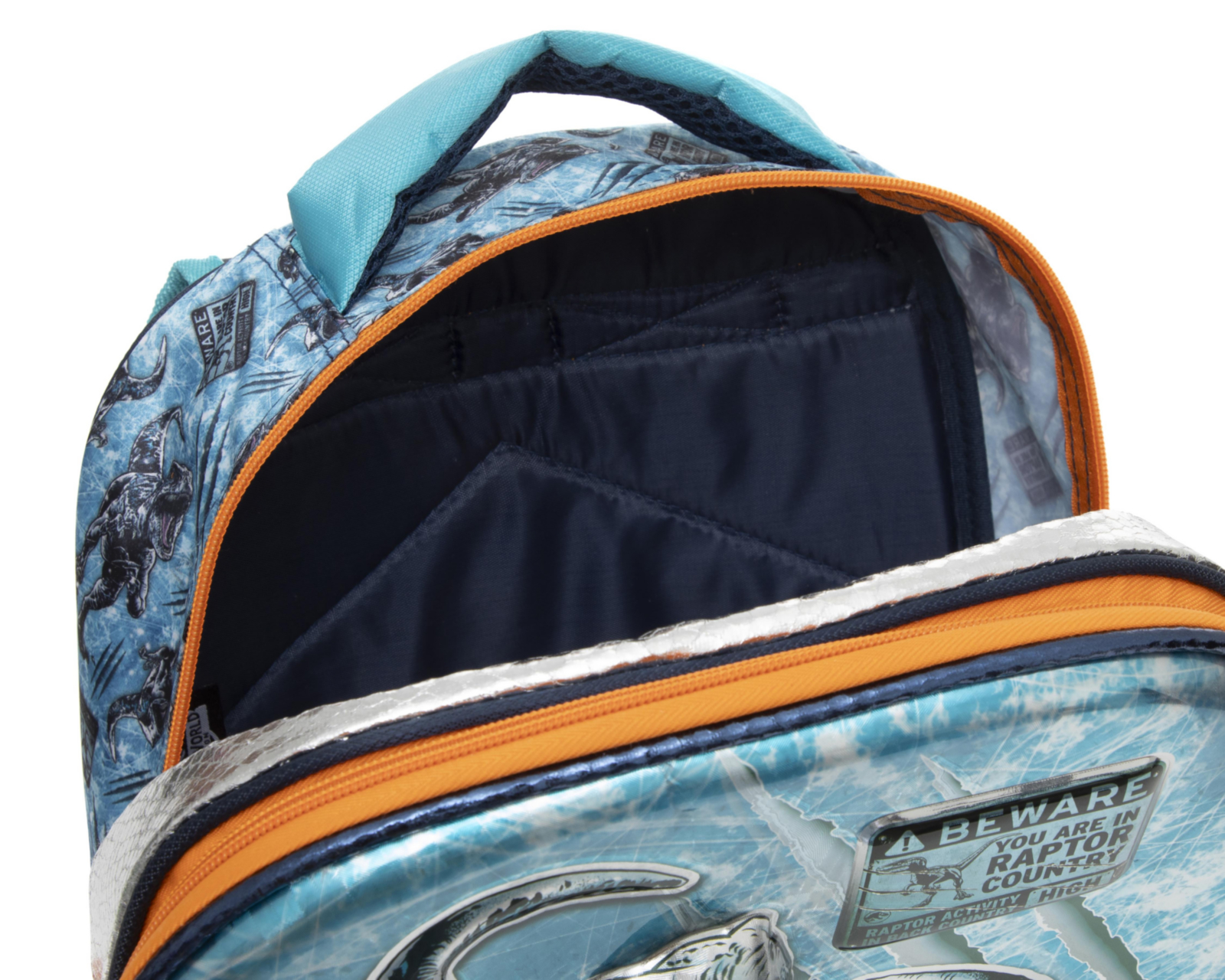 Foto 7 pulgar | Mochila Jurassic World Azul