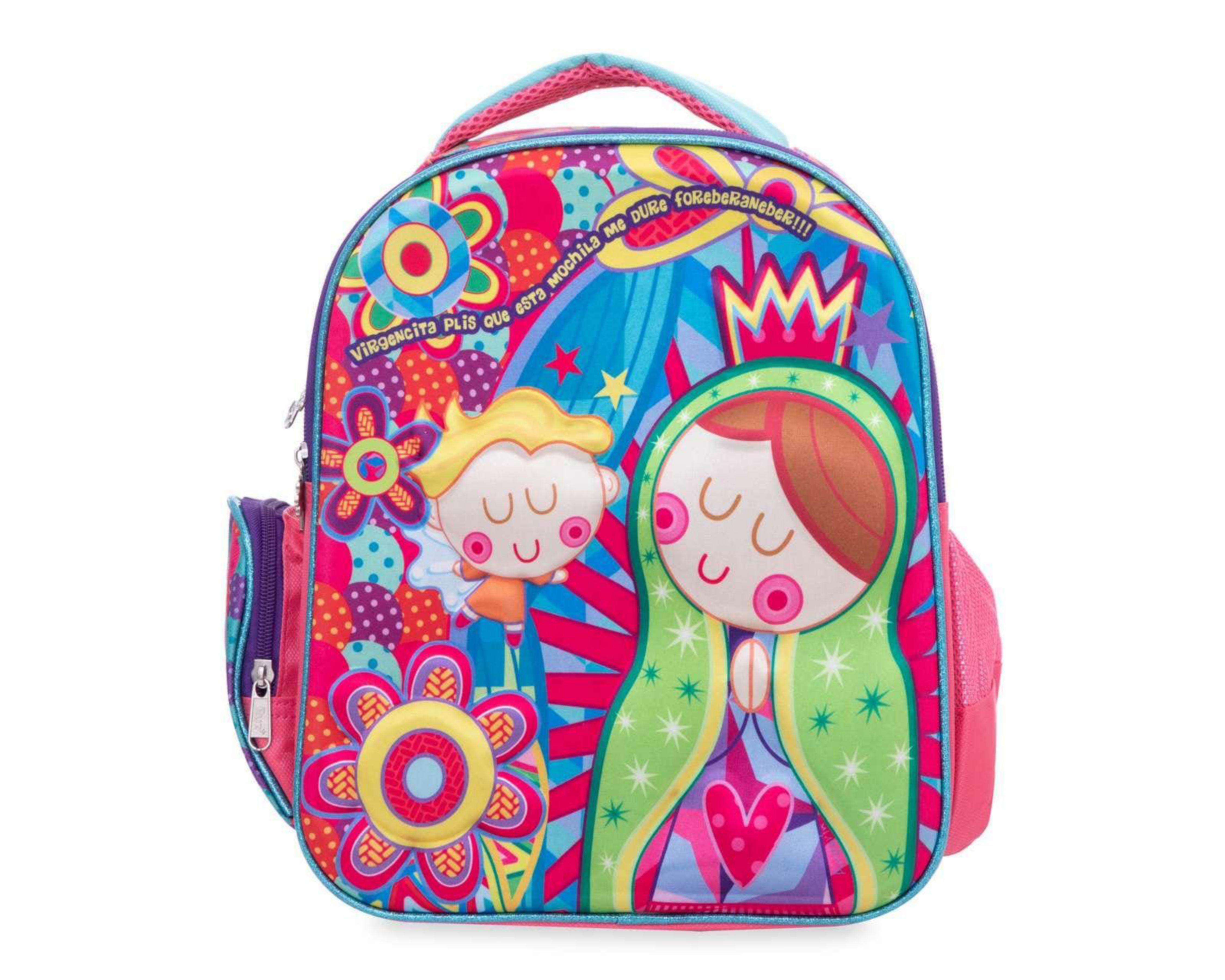 Foto 2 pulgar | Mochila Virgencitas Rosa